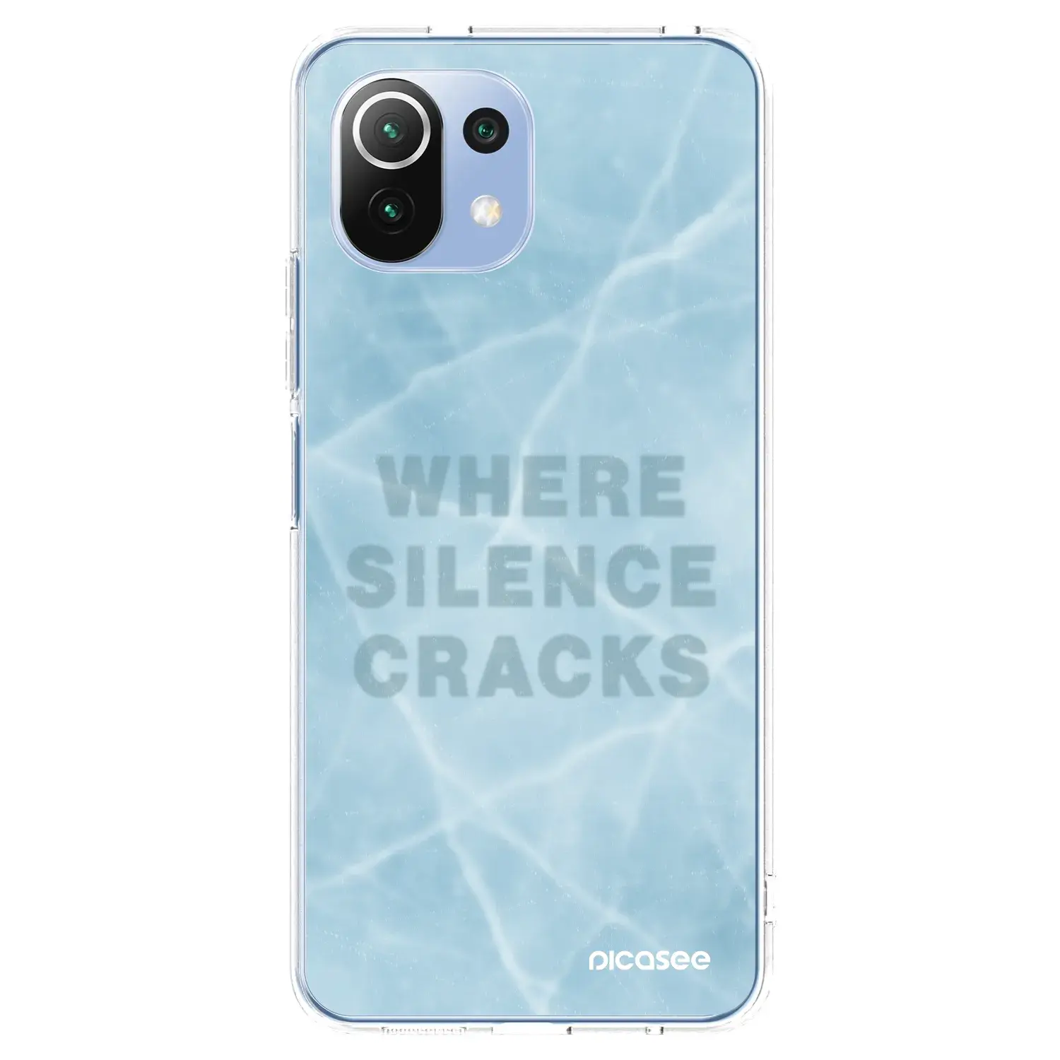Silikonový průhledný obal pro Xiaomi 11 Lite 5G NE - SILENCE