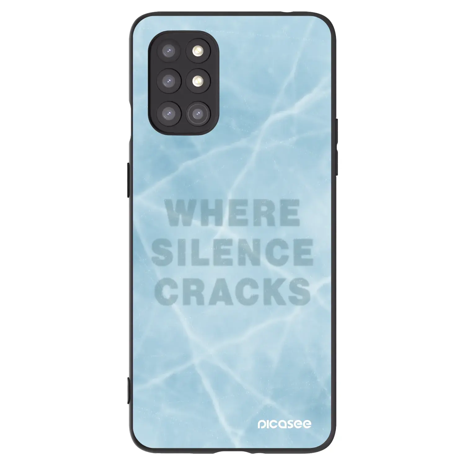 Silikonový černý obal pro OnePlus 8T - SILENCE