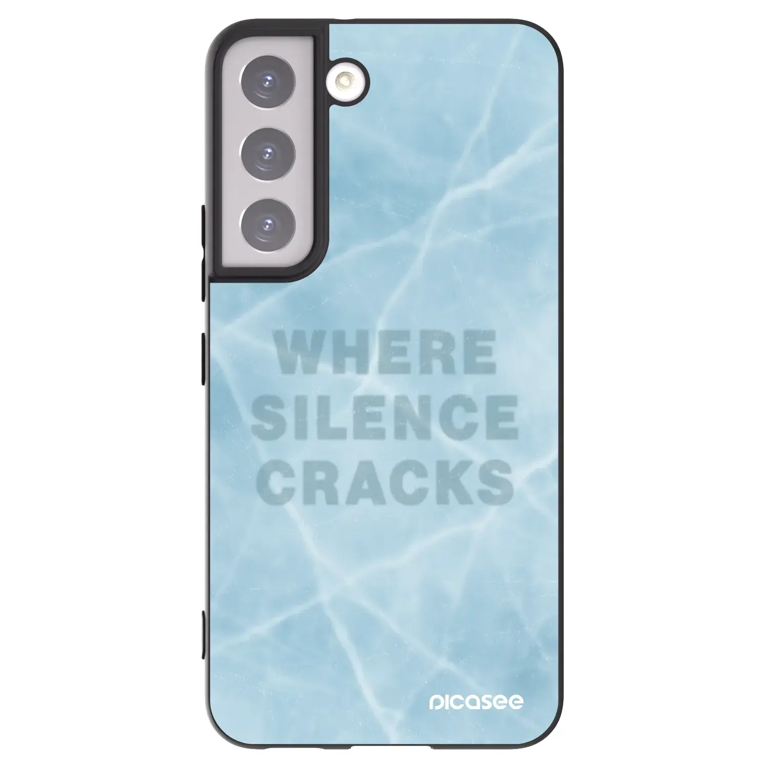 Silikonový černý obal pro Samsung Galaxy S22 5G - SILENCE