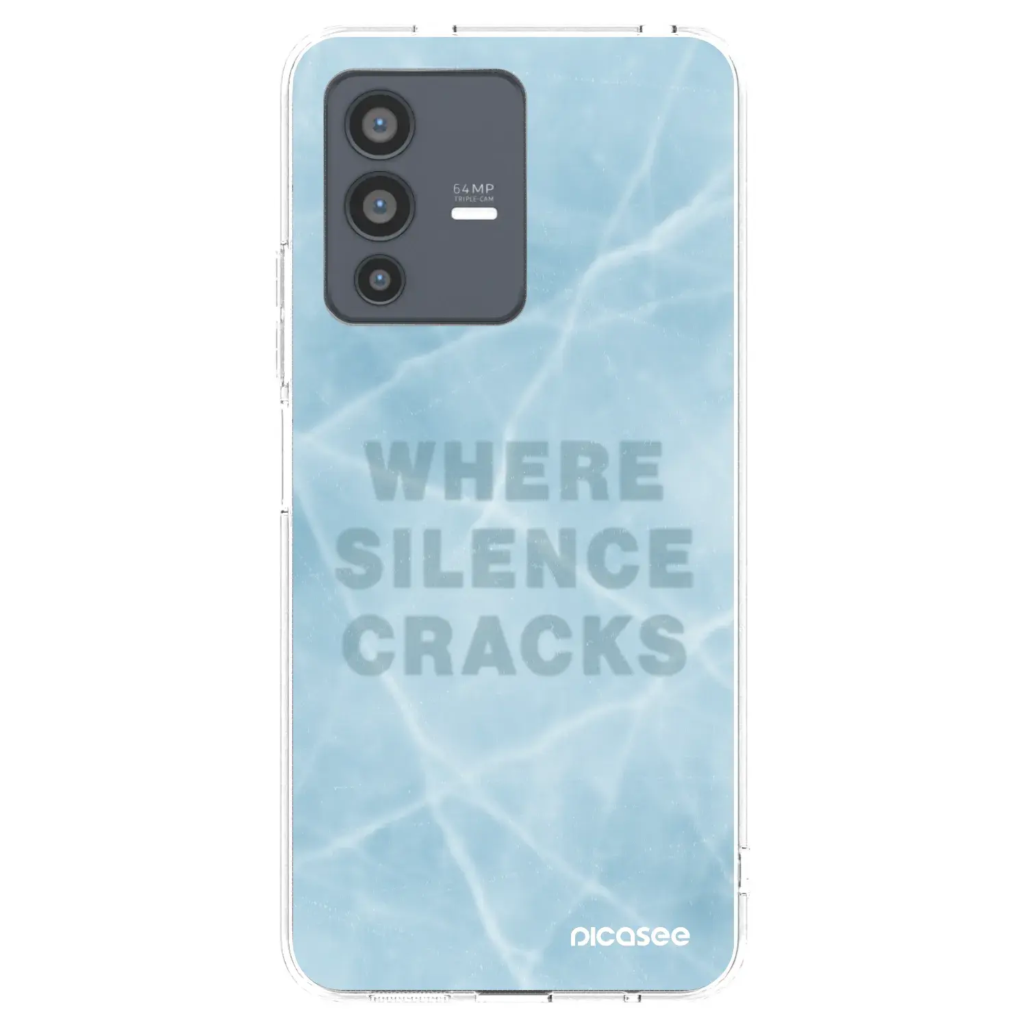 Silikonový průhledný obal pro Vivo V23 5G - SILENCE