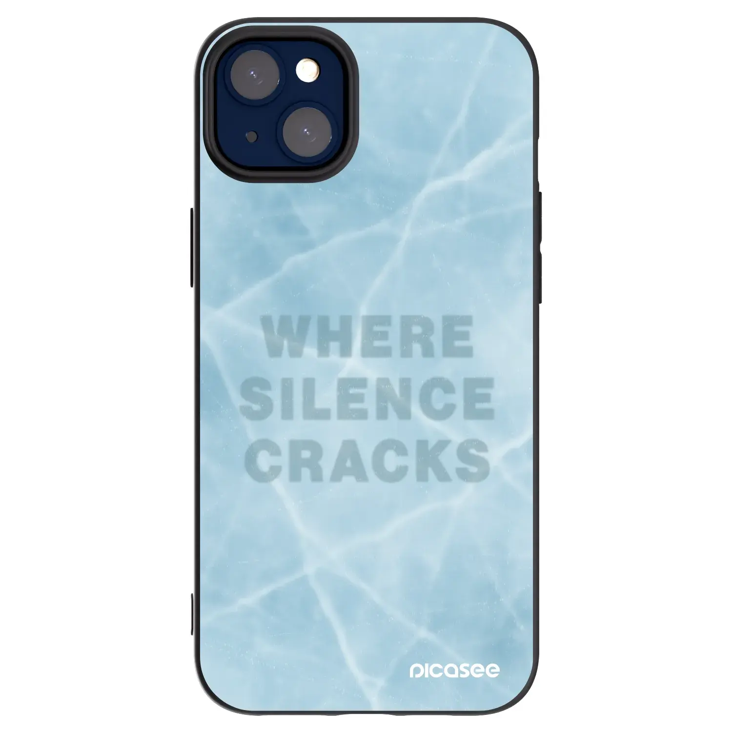 Silikonový černý obal pro Apple iPhone 14 Plus - SILENCE