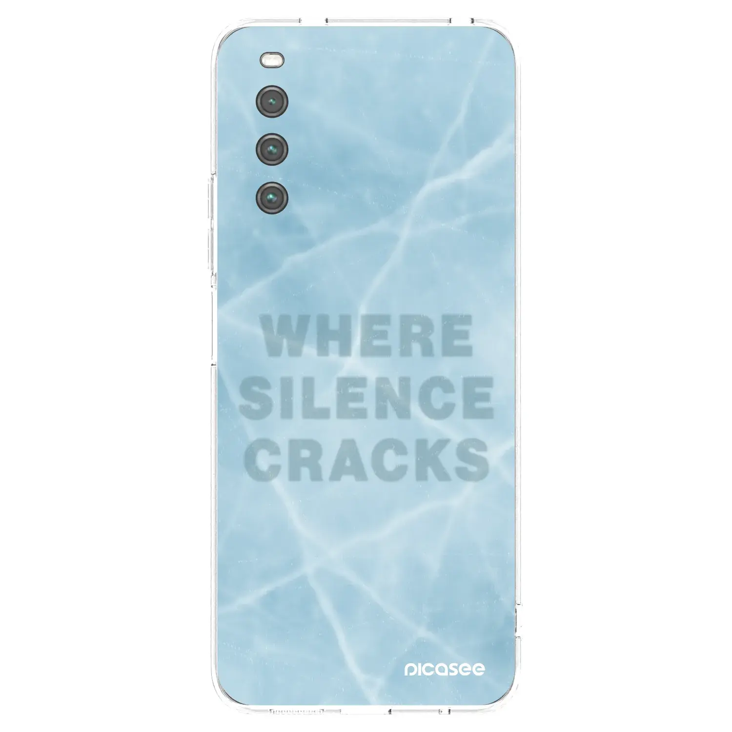 Silikonový průhledný obal pro Sony Xperia 10 IV 5G - SILENCE
