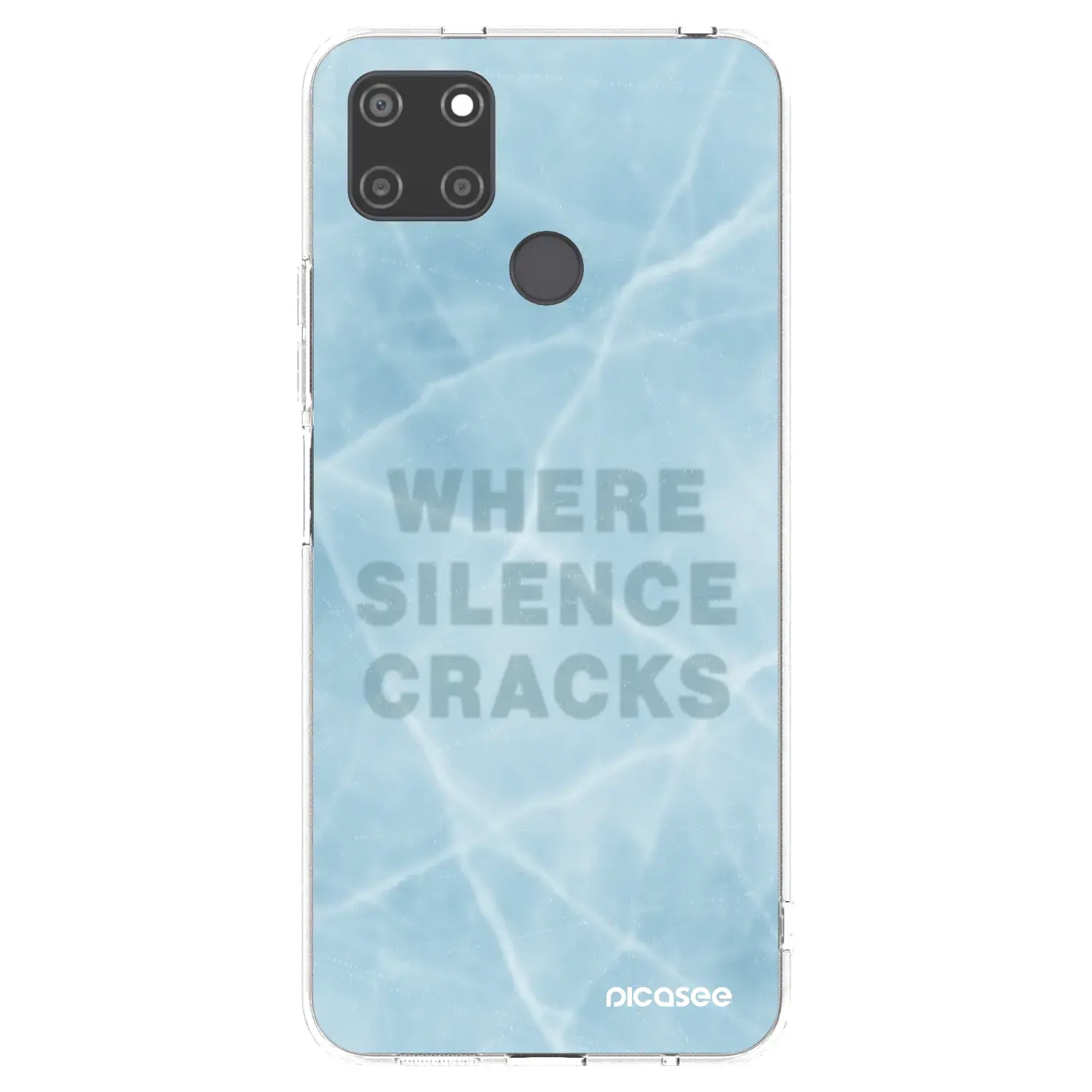 Silikonový průhledný obal pro Realme C21Y - SILENCE
