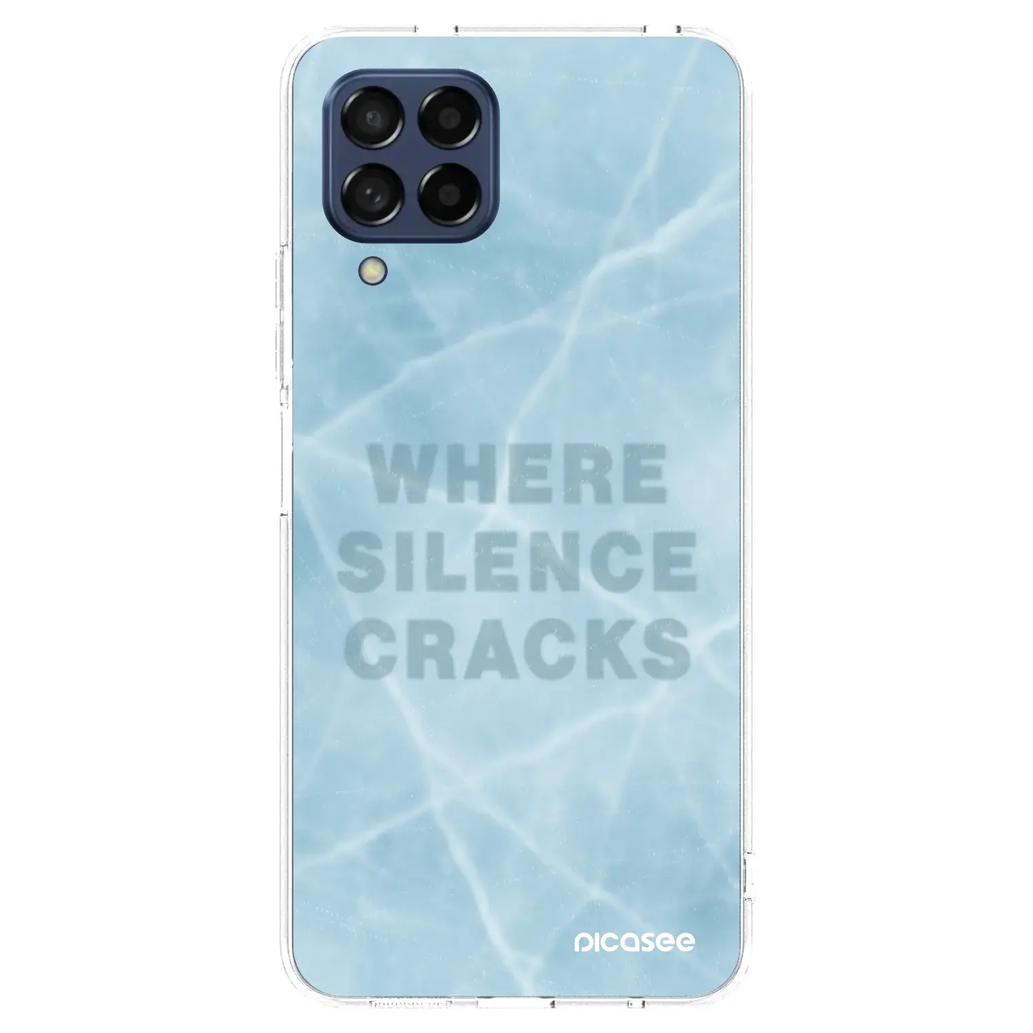 Silikonový průhledný obal pro Samsung Galaxy M53 5G - SILENCE
