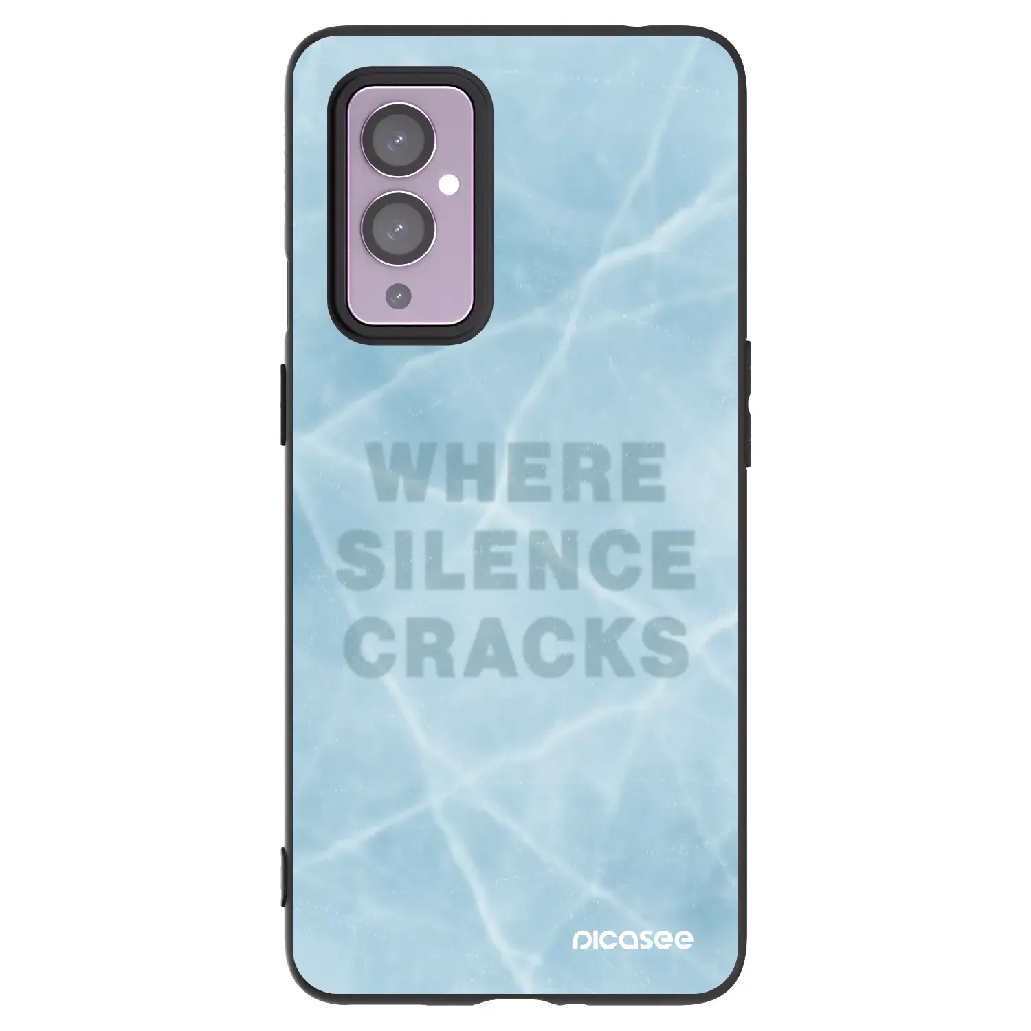 Silikonový černý obal pro OnePlus 9 - SILENCE