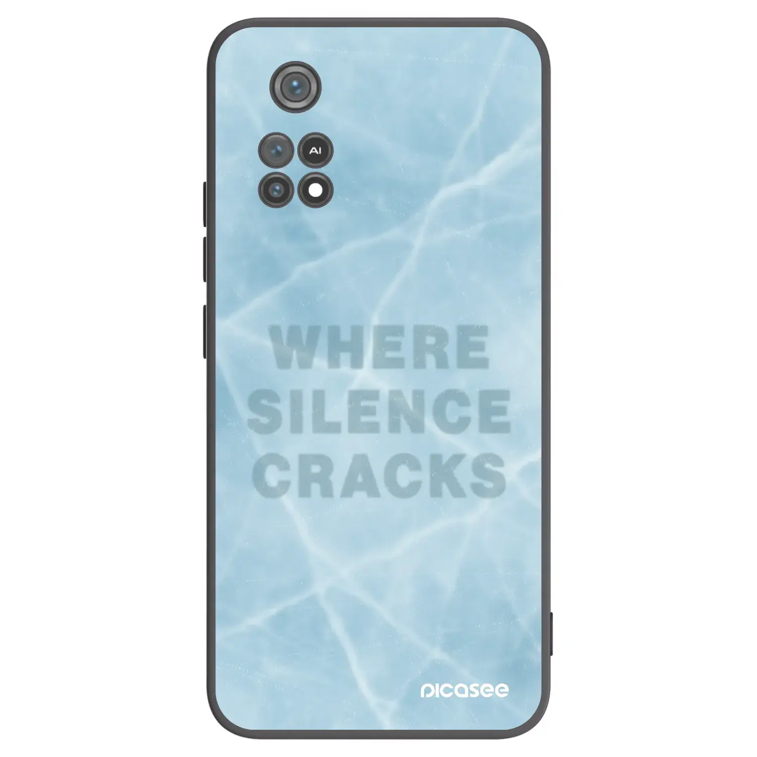 Silikonový černý obal pro Xiaomi Poco M4 Pro - SILENCE