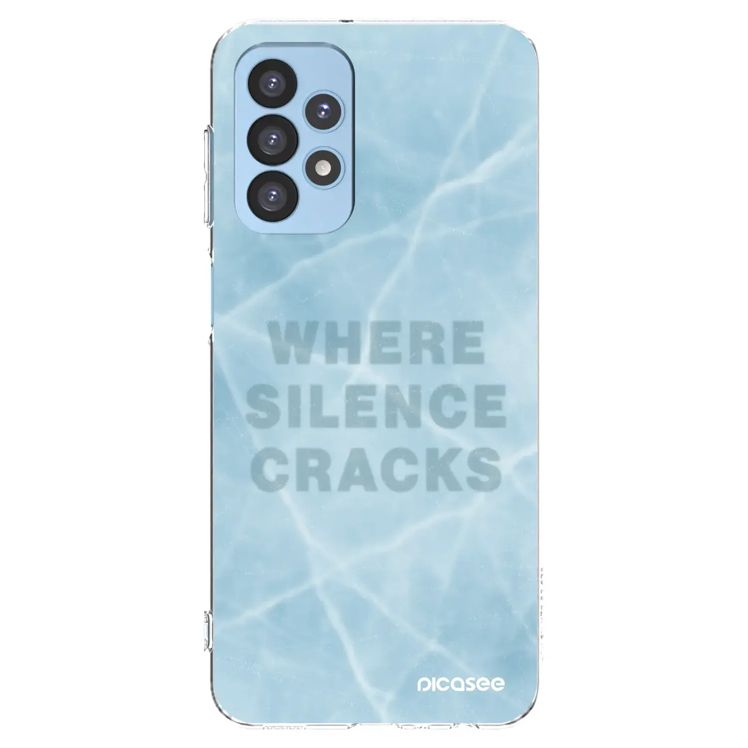 Silikonový průhledný obal pro Samsung Galaxy A23 A235F 4G - SILENCE