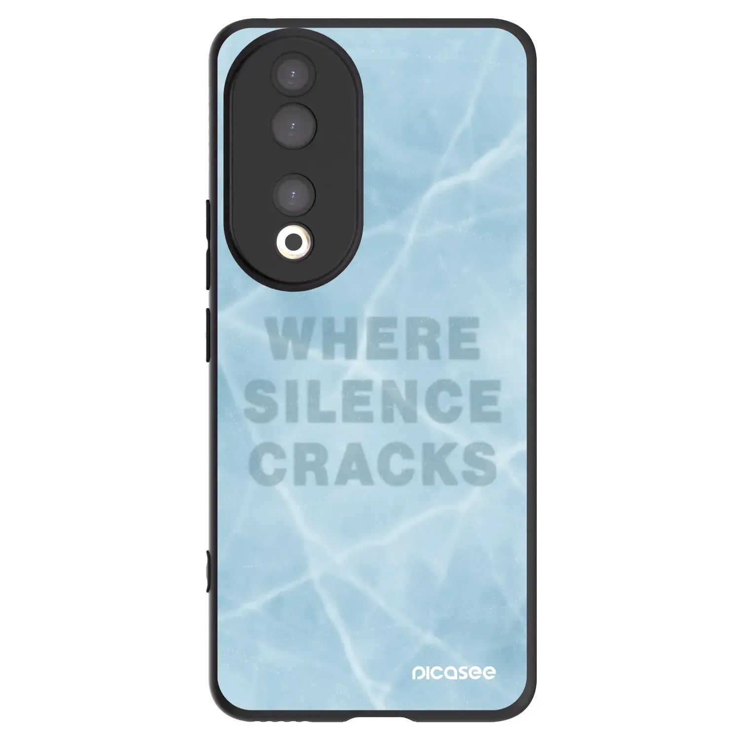 Silikonový černý obal pro Honor 90 5G - SILENCE