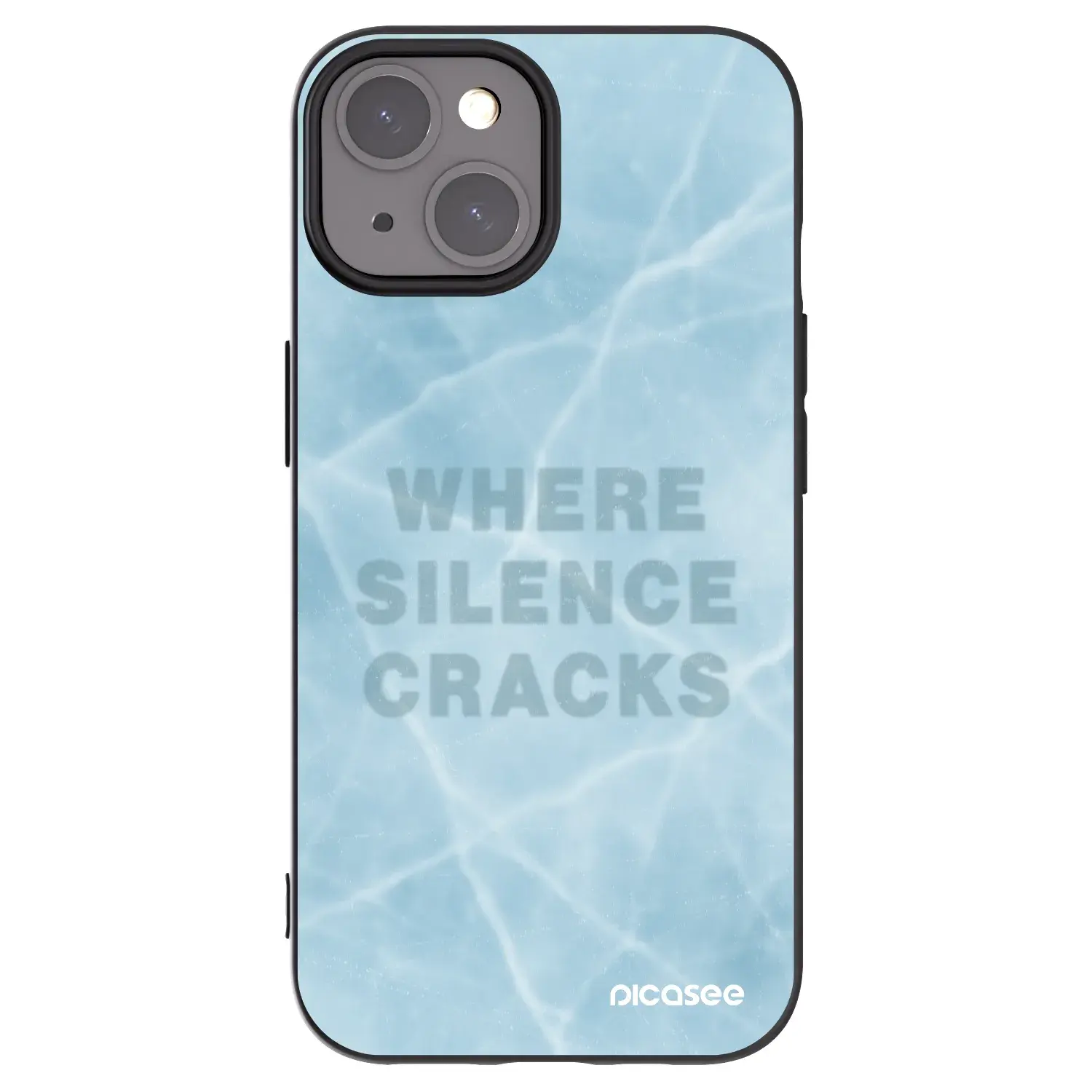 Silikonový černý obal pro Apple iPhone 15 - SILENCE