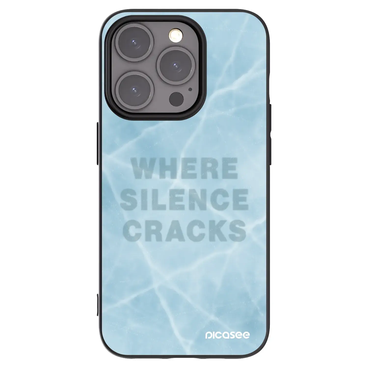Silikonový černý obal pro Apple iPhone 15 Pro - SILENCE