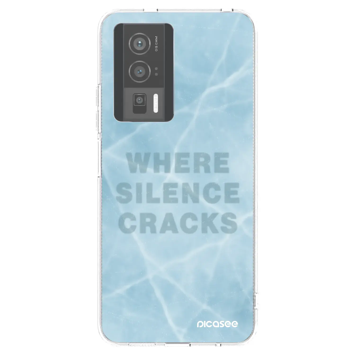Silikonový průhledný obal pro Xiaomi Poco F5 Pro 5G - SILENCE