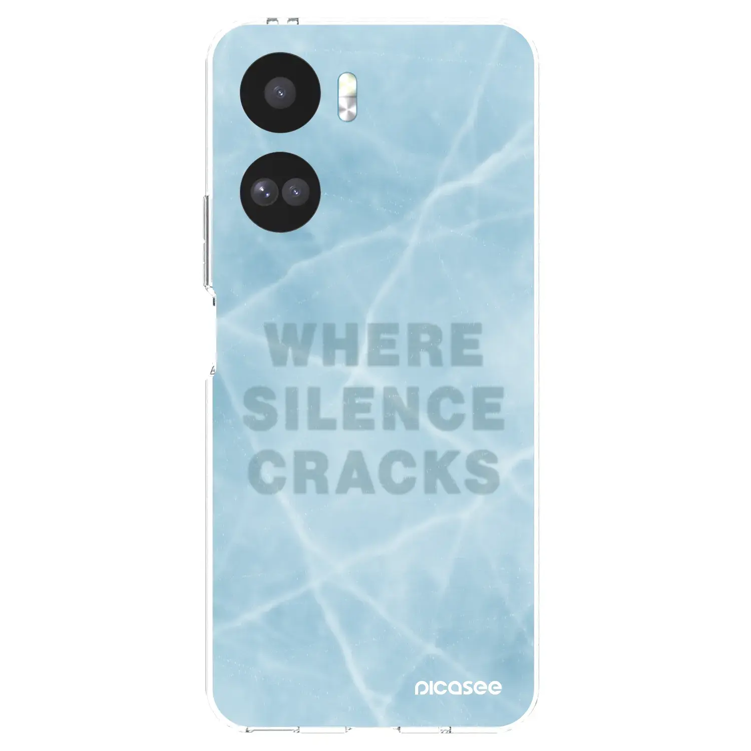Silikonový průhledný obal pro Honor 90 Lite 5G - SILENCE