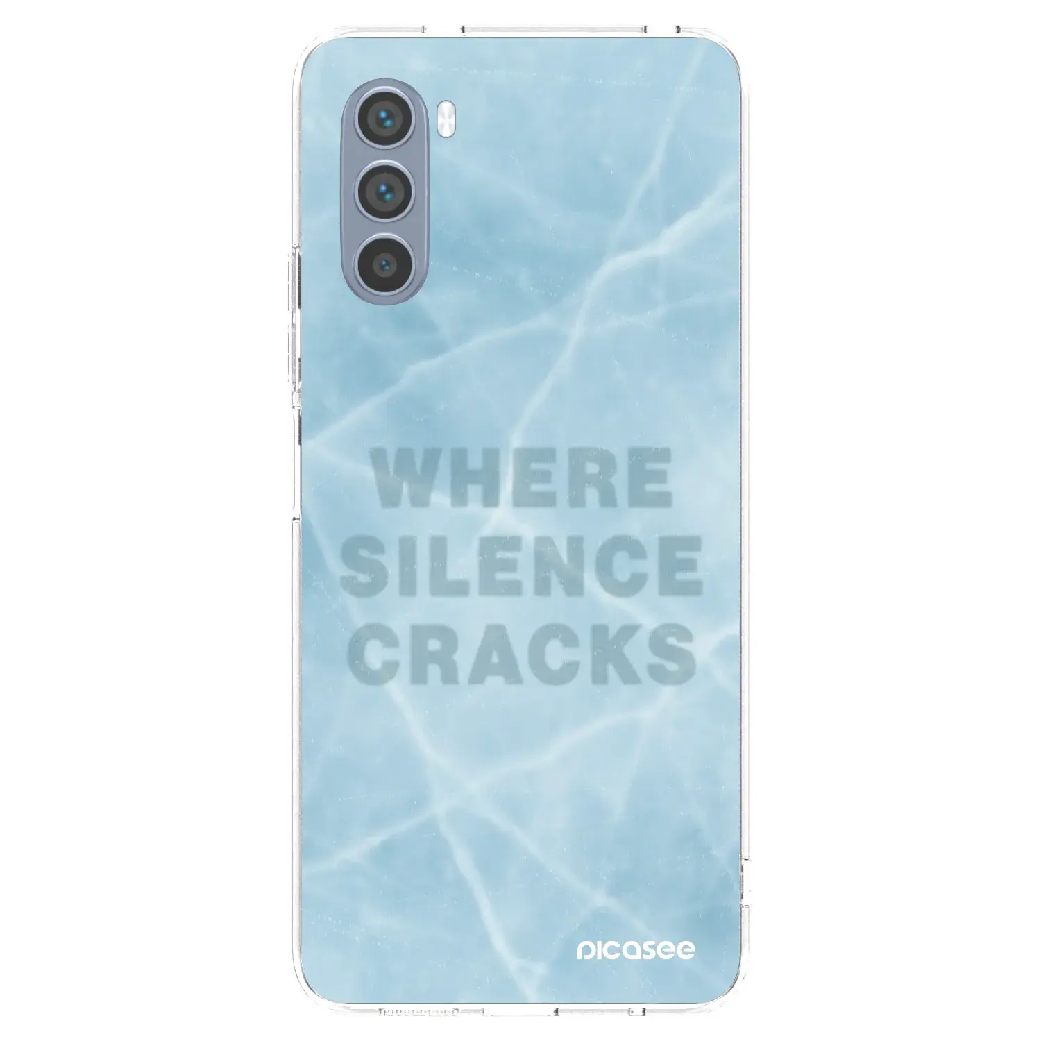 Silikonový průhledný obal pro Motorola Moto G62 - SILENCE