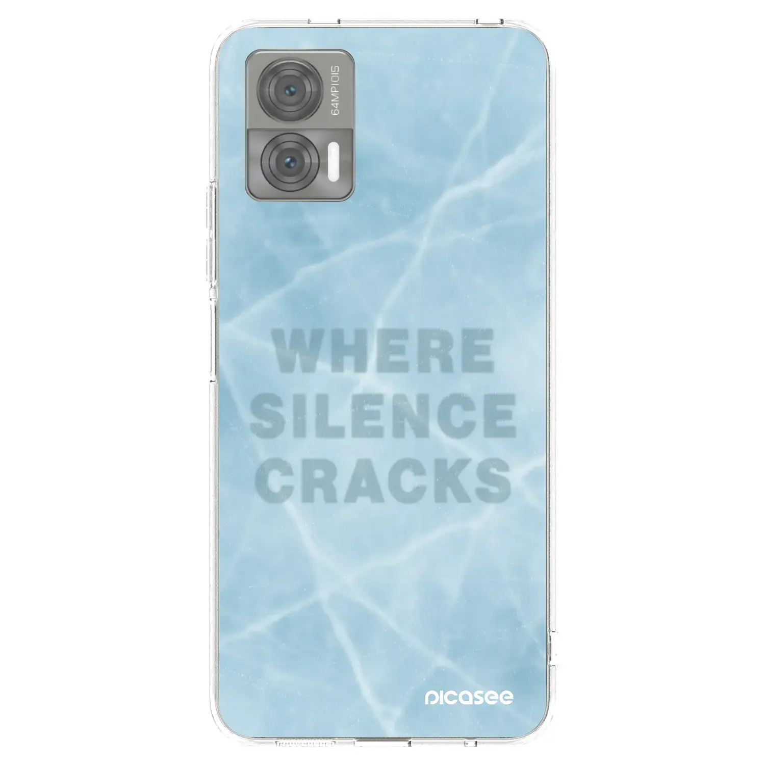 Silikonový průhledný obal pro Motorola Edge 30 Neo - SILENCE