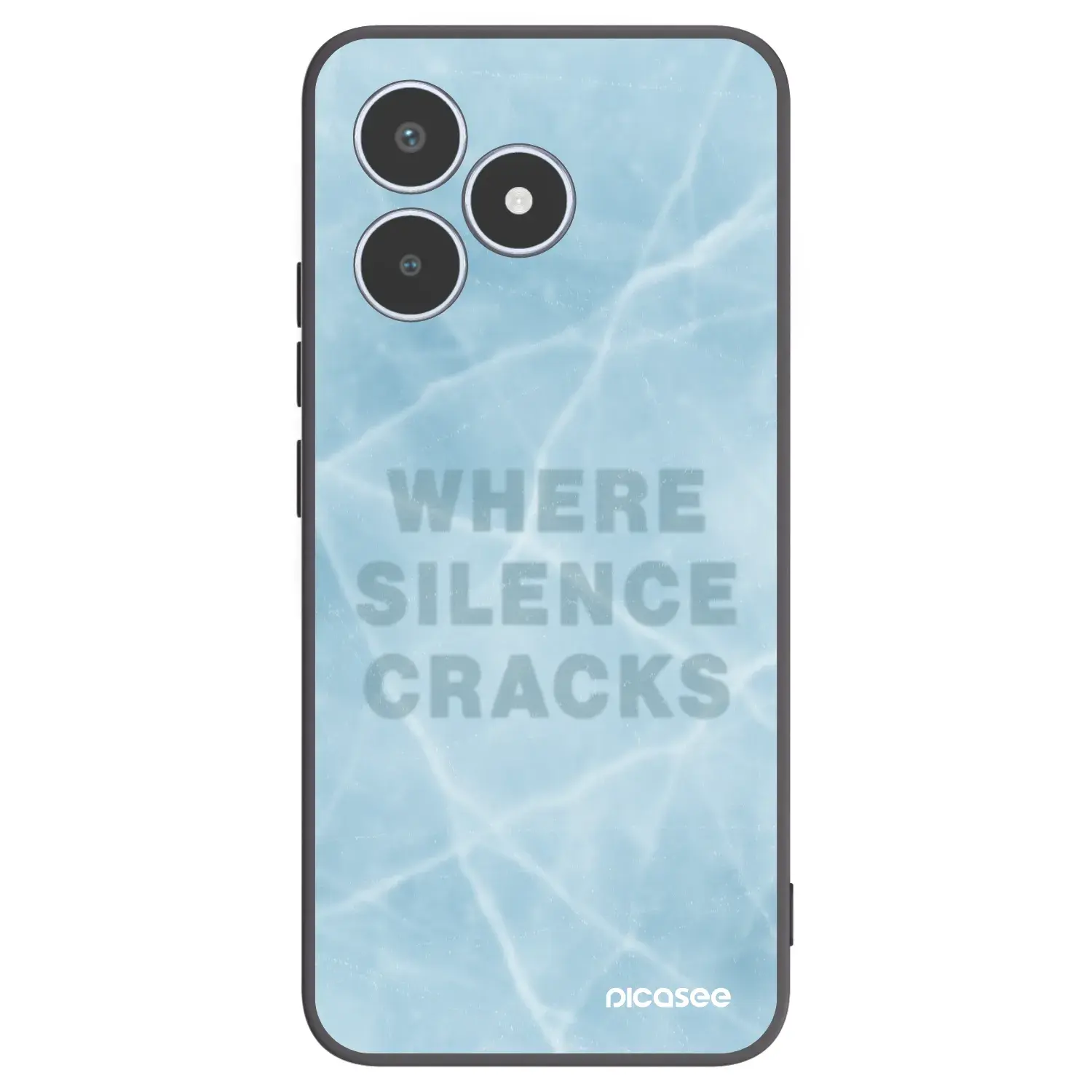 Silikonový černý obal pro Realme C53 - SILENCE