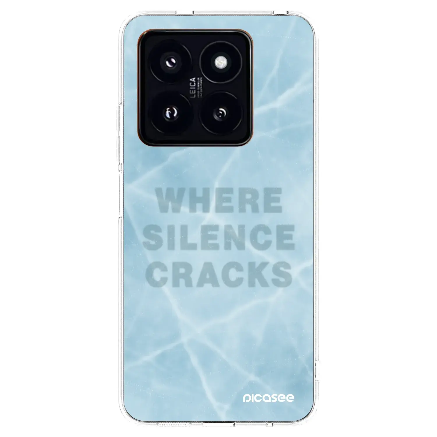 Silikonový průhledný obal pro Xiaomi 14 Pro - SILENCE