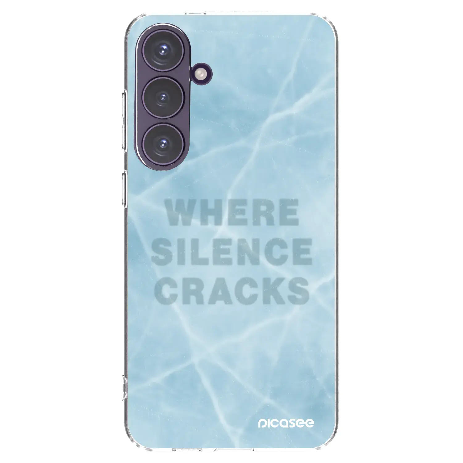 Silikonový průhledný obal pro Samsung Galaxy S24+ S926B 5G - SILENCE