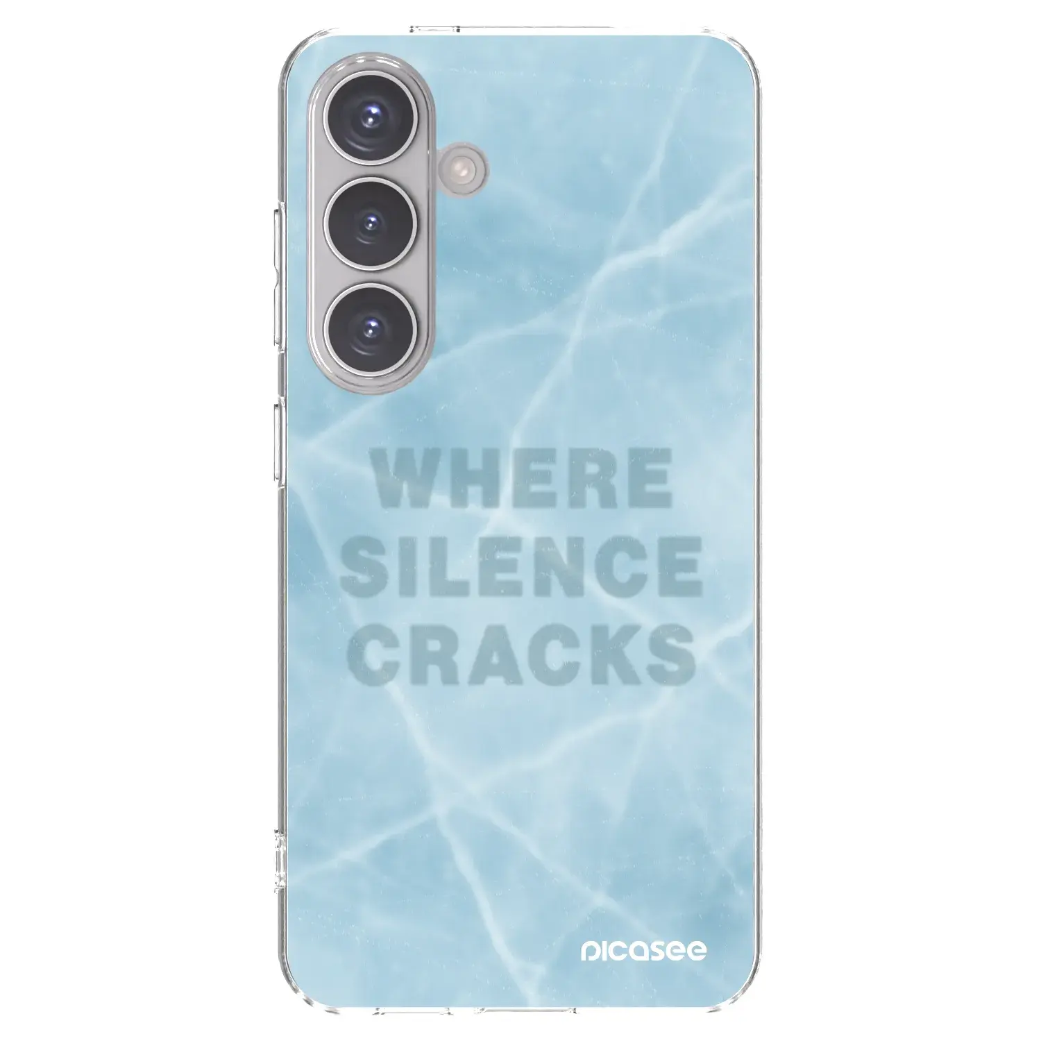 Silikonový průhledný obal pro Samsung Galaxy S24 S921B 5G - SILENCE