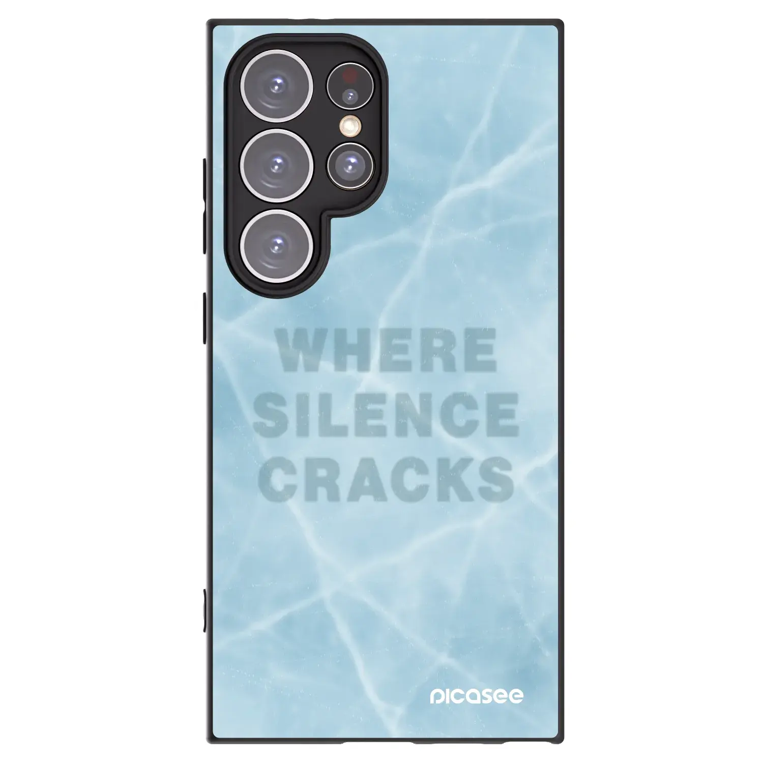 Silikonový černý obal pro Samsung Galaxy S24 Ultra S928B 5G - SILENCE