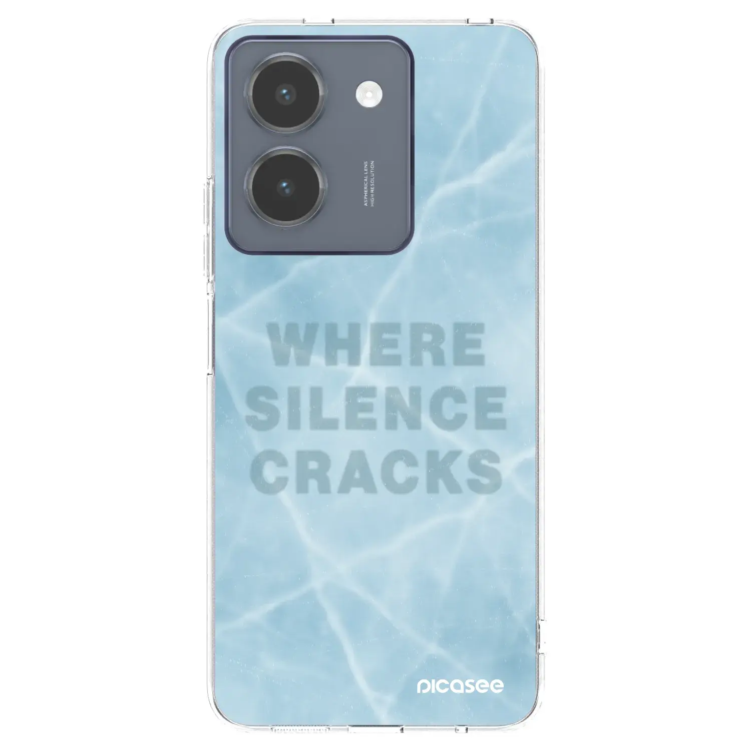 Silikonový průhledný obal pro Vivo Y36 4G - SILENCE
