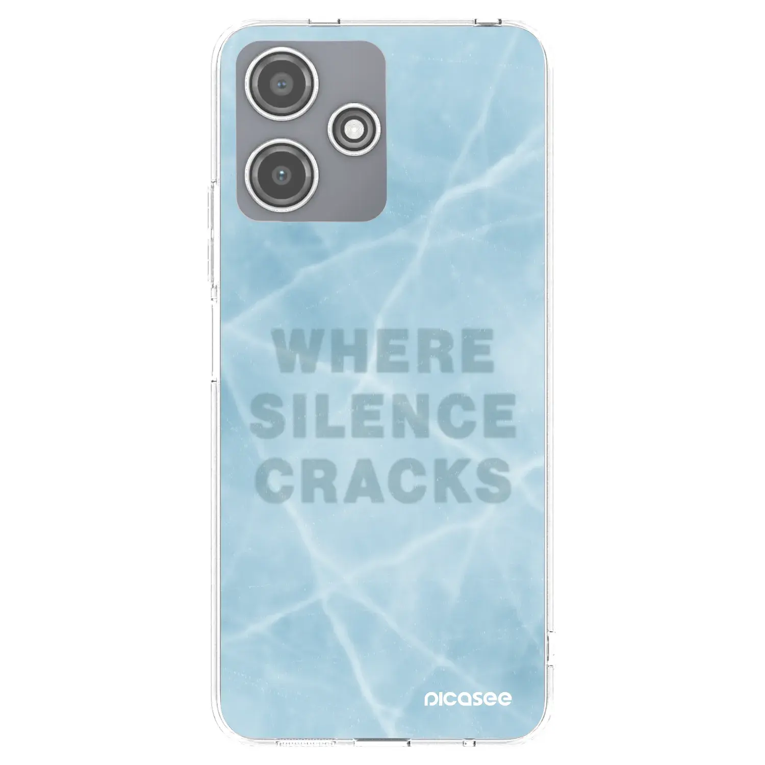 Silikonový průhledný obal pro Xiaomi Redmi 12 5G - SILENCE