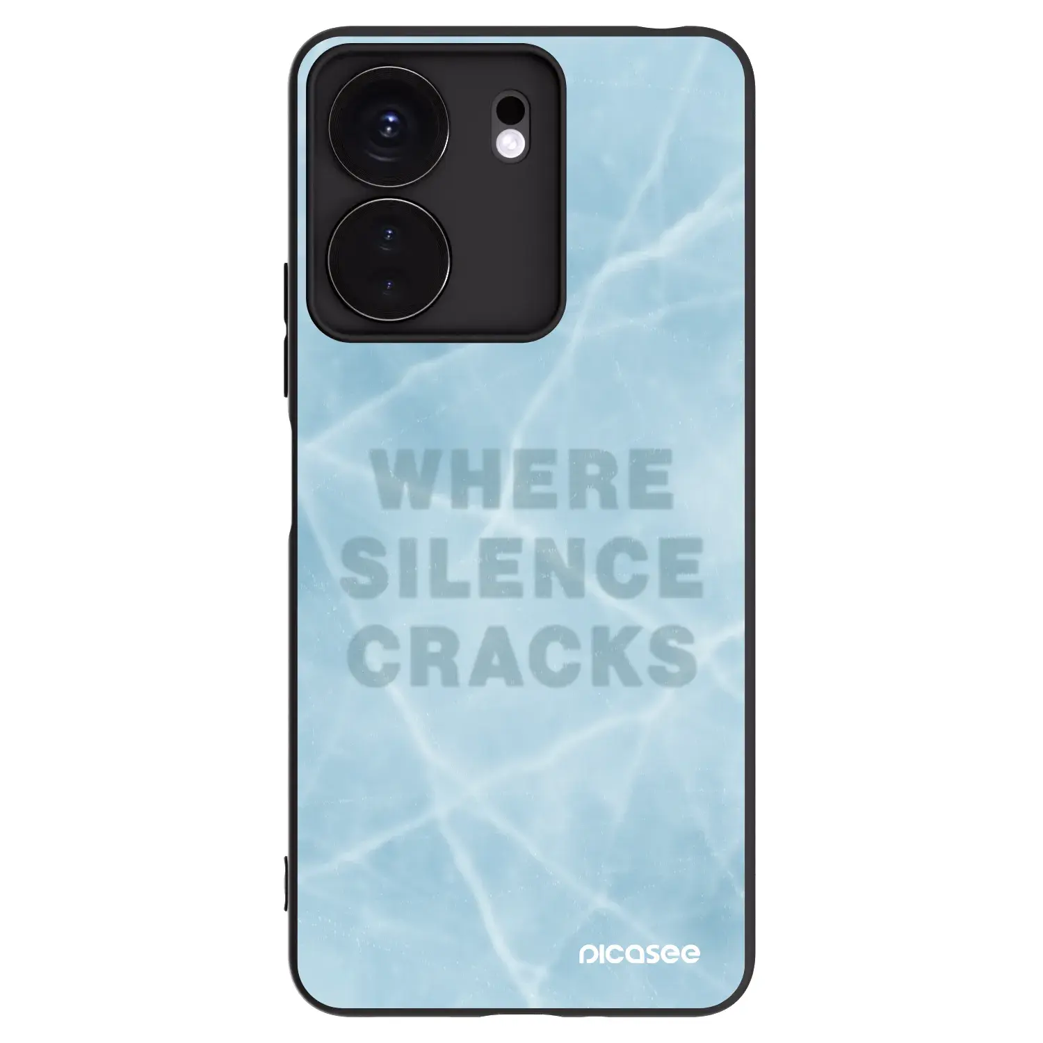 Silikonový černý obal pro Xiaomi Redmi 13C 4G - SILENCE