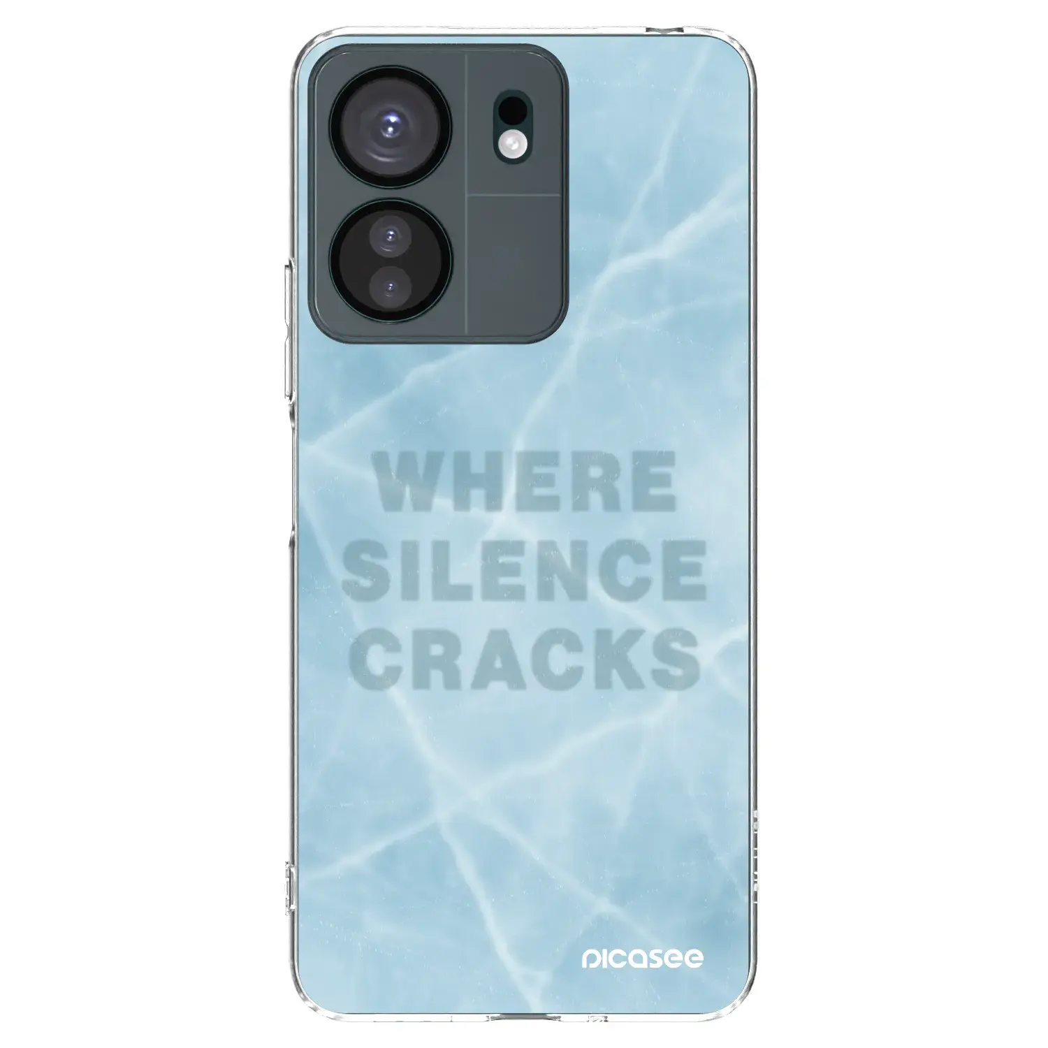 Silikonový průhledný obal pro Xiaomi Redmi 13C 4G - SILENCE