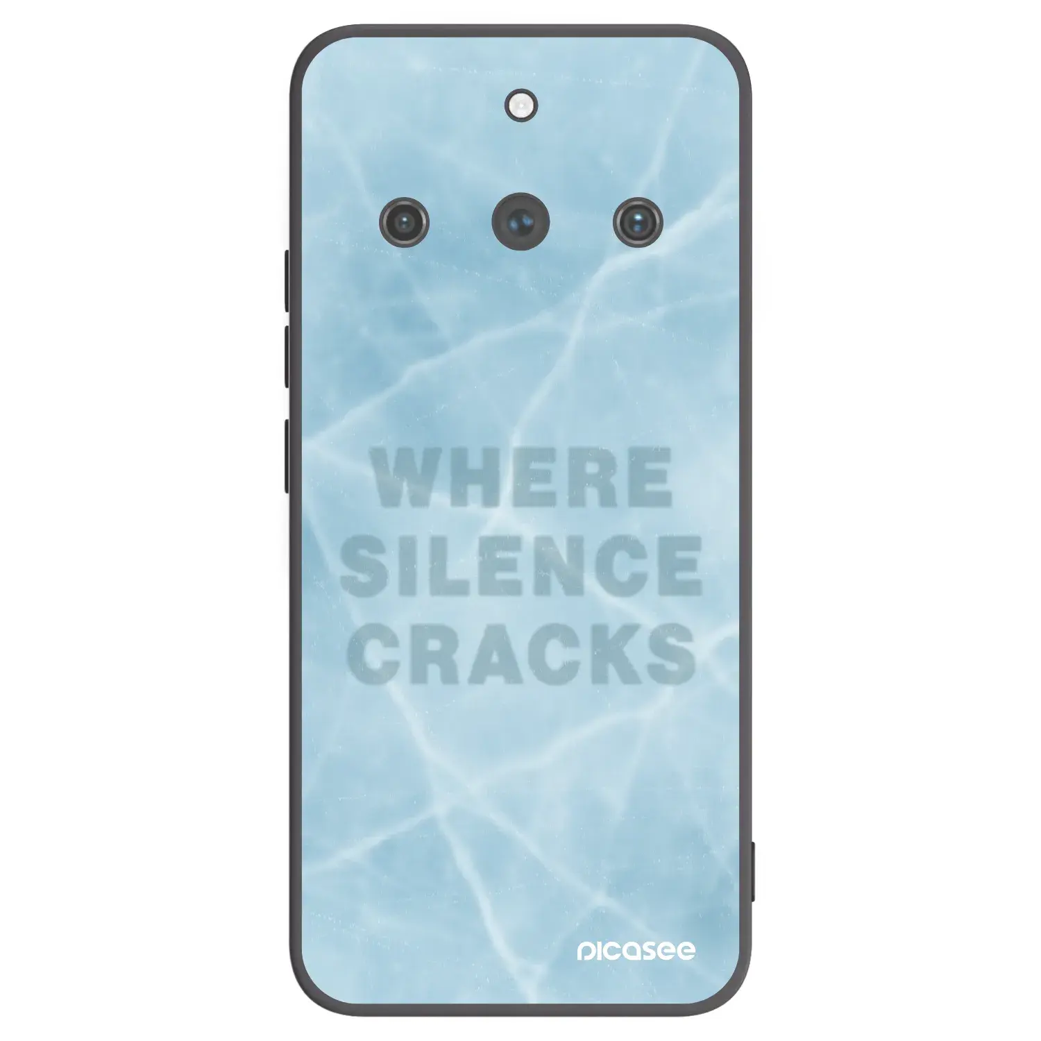 Silikonový černý obal pro Realme 11 Pro+ - SILENCE