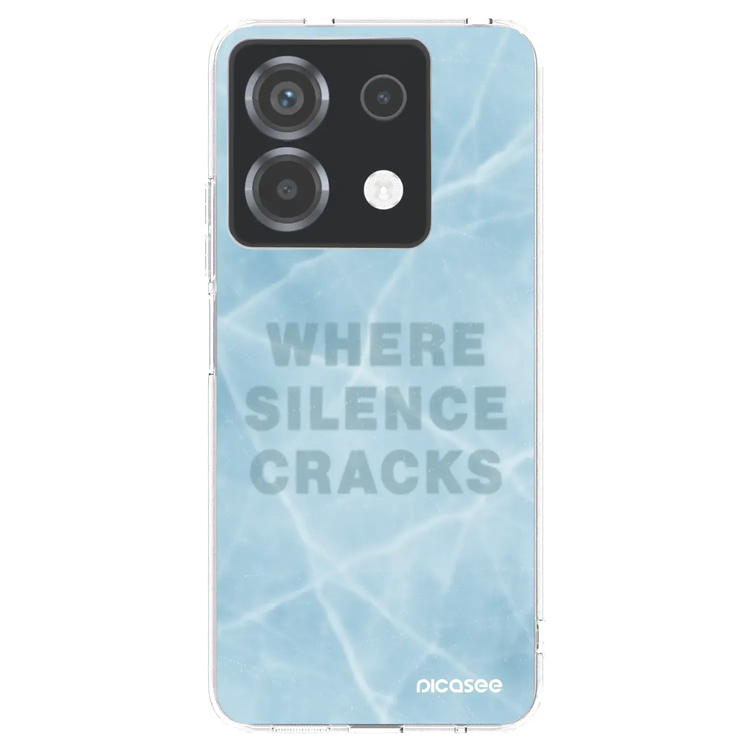 Silikonový průhledný obal pro Xiaomi Poco X6 - SILENCE