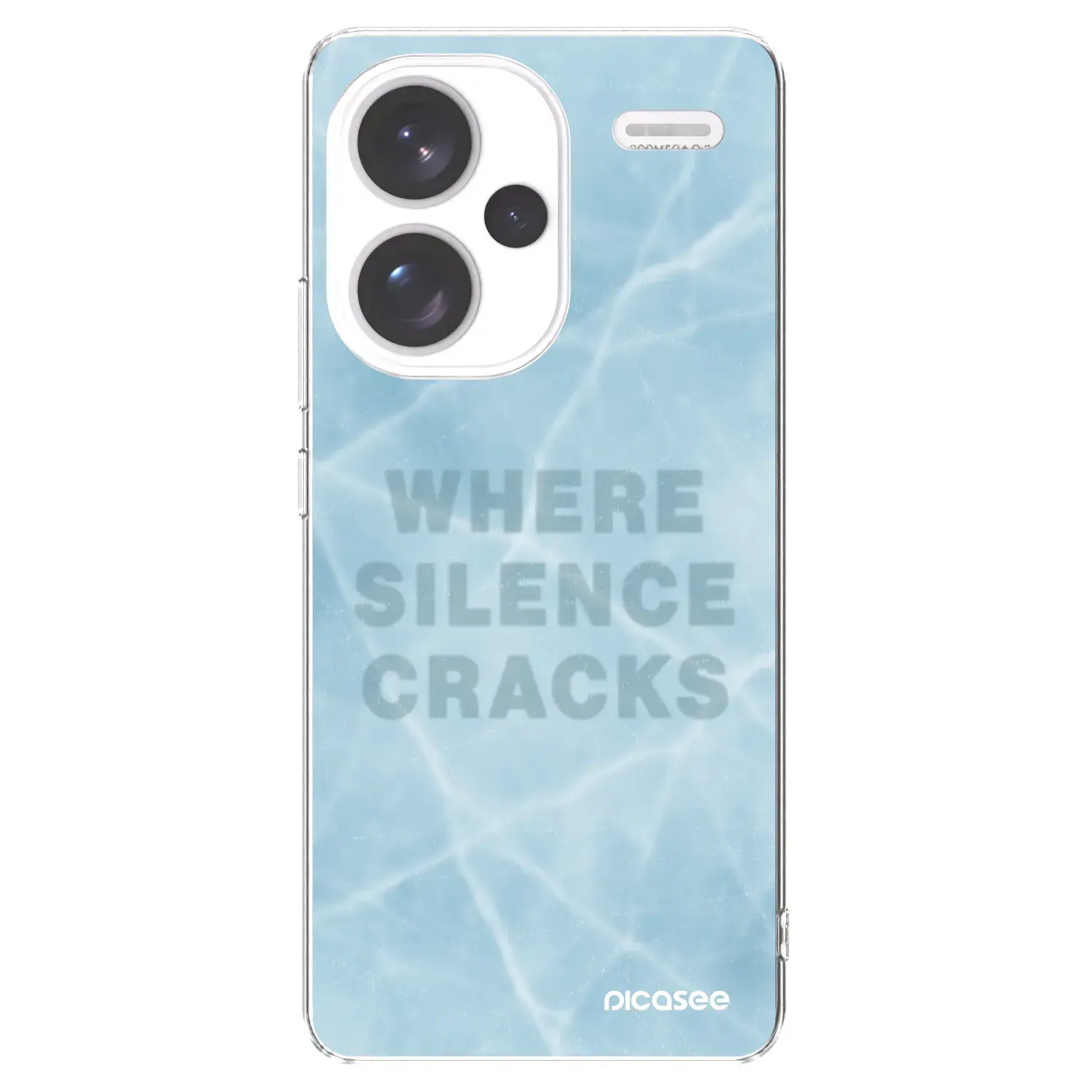 Silikonový průhledný obal pro Xiaomi Redmi Note 13 Pro+ 5G - SILENCE