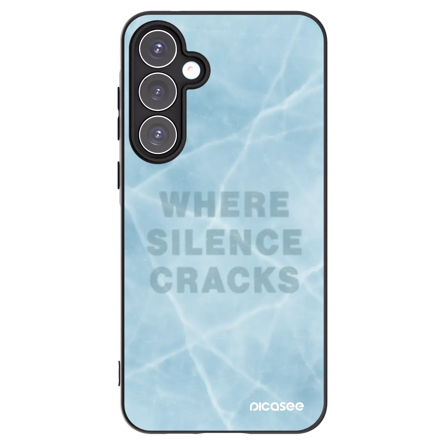 Silikonový černý obal pro Samsung Galaxy A55 5G A556B - SILENCE