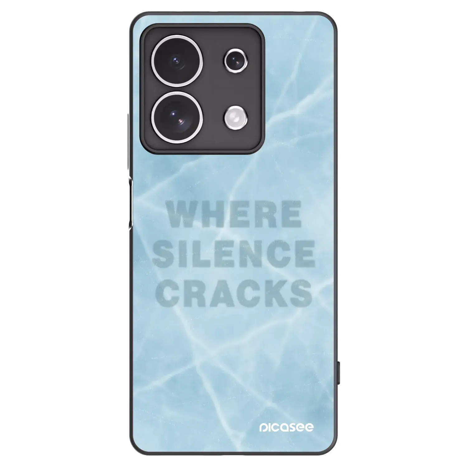 Silikonový černý obal pro Xiaomi Redmi Note 13 4G - SILENCE