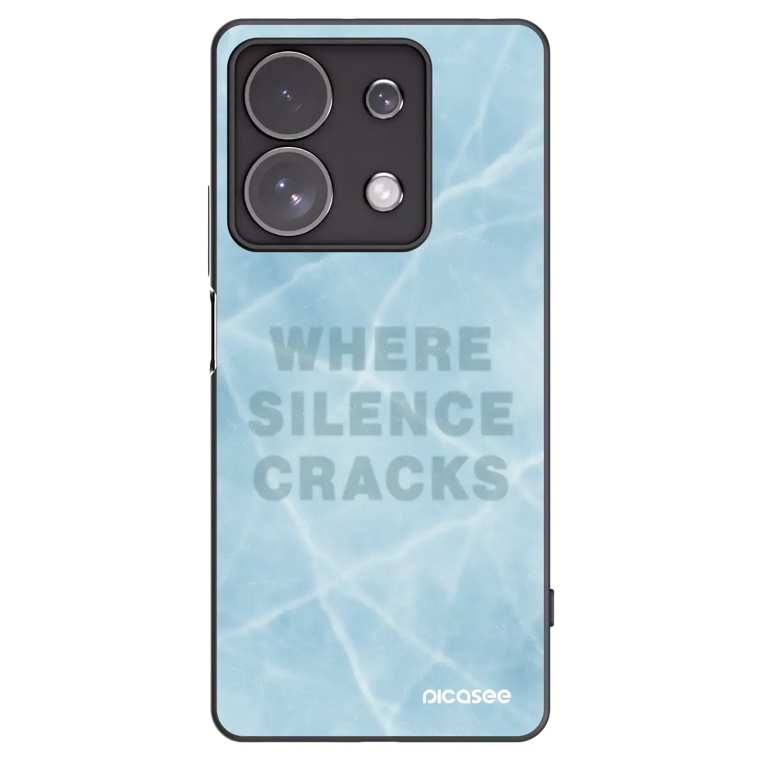 Silikonový černý obal pro Xiaomi Redmi Note 13 Pro 4G - SILENCE