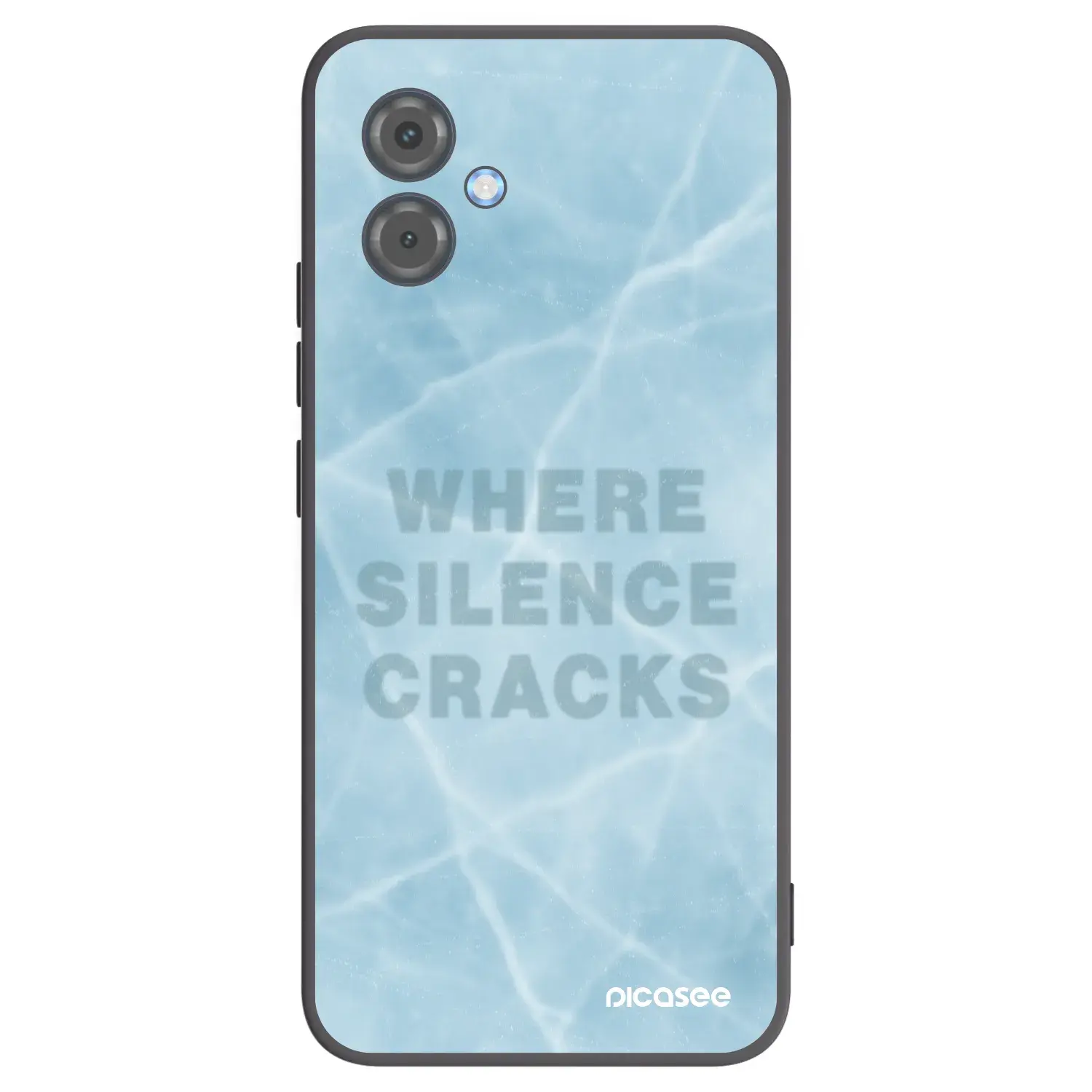 Silikonový černý obal pro Motorola Moto G14 - SILENCE