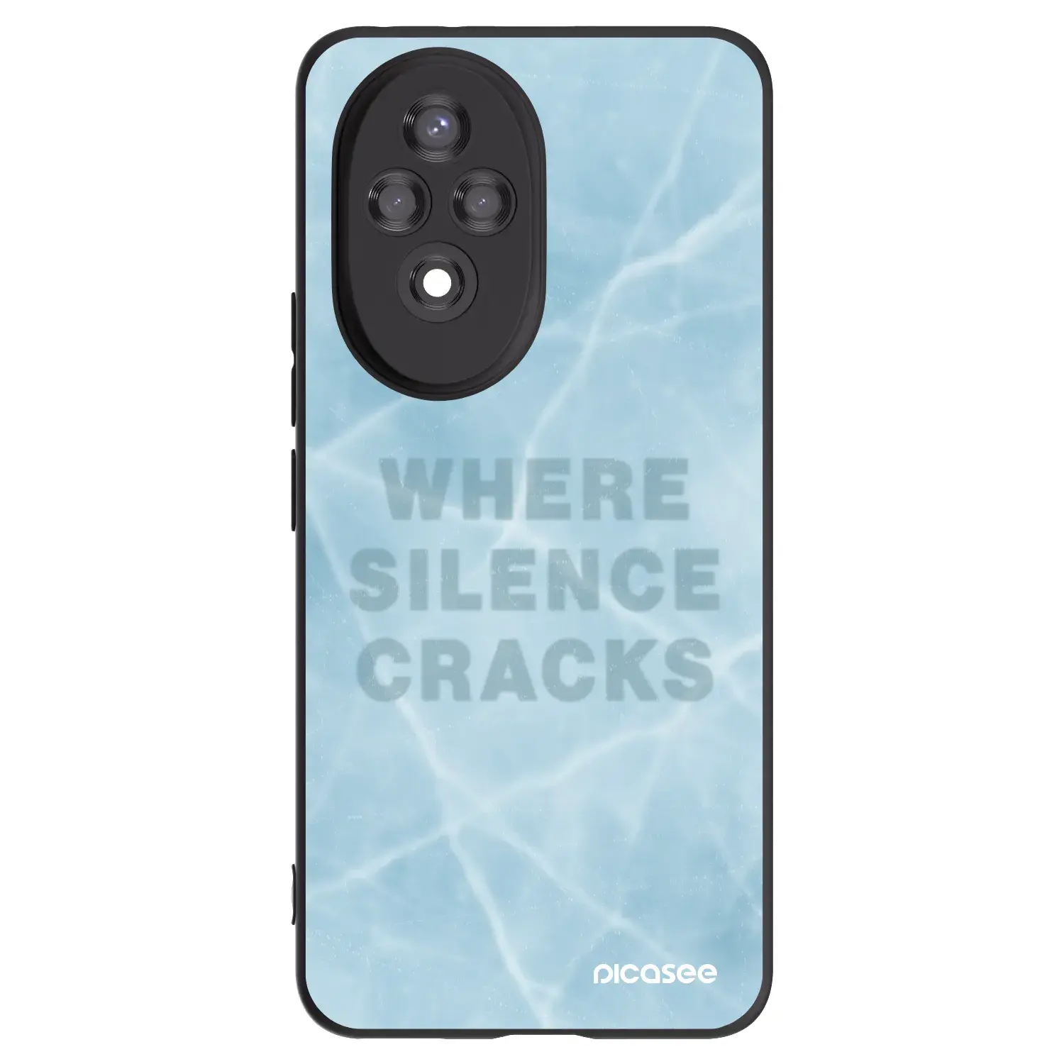 Silikonový černý obal pro Honor 200 Pro 5G - SILENCE
