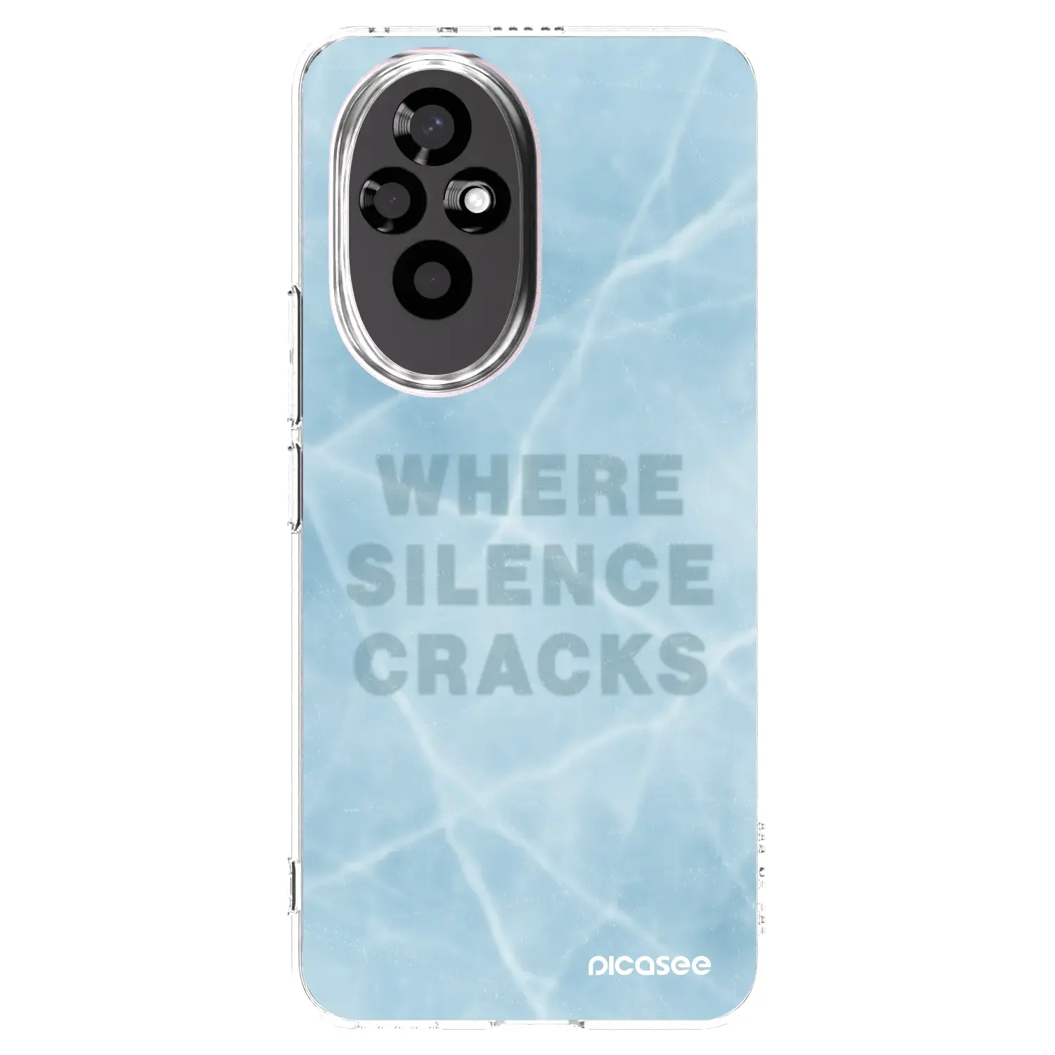 Silikonový průhledný obal pro Honor 200 Pro 5G - SILENCE