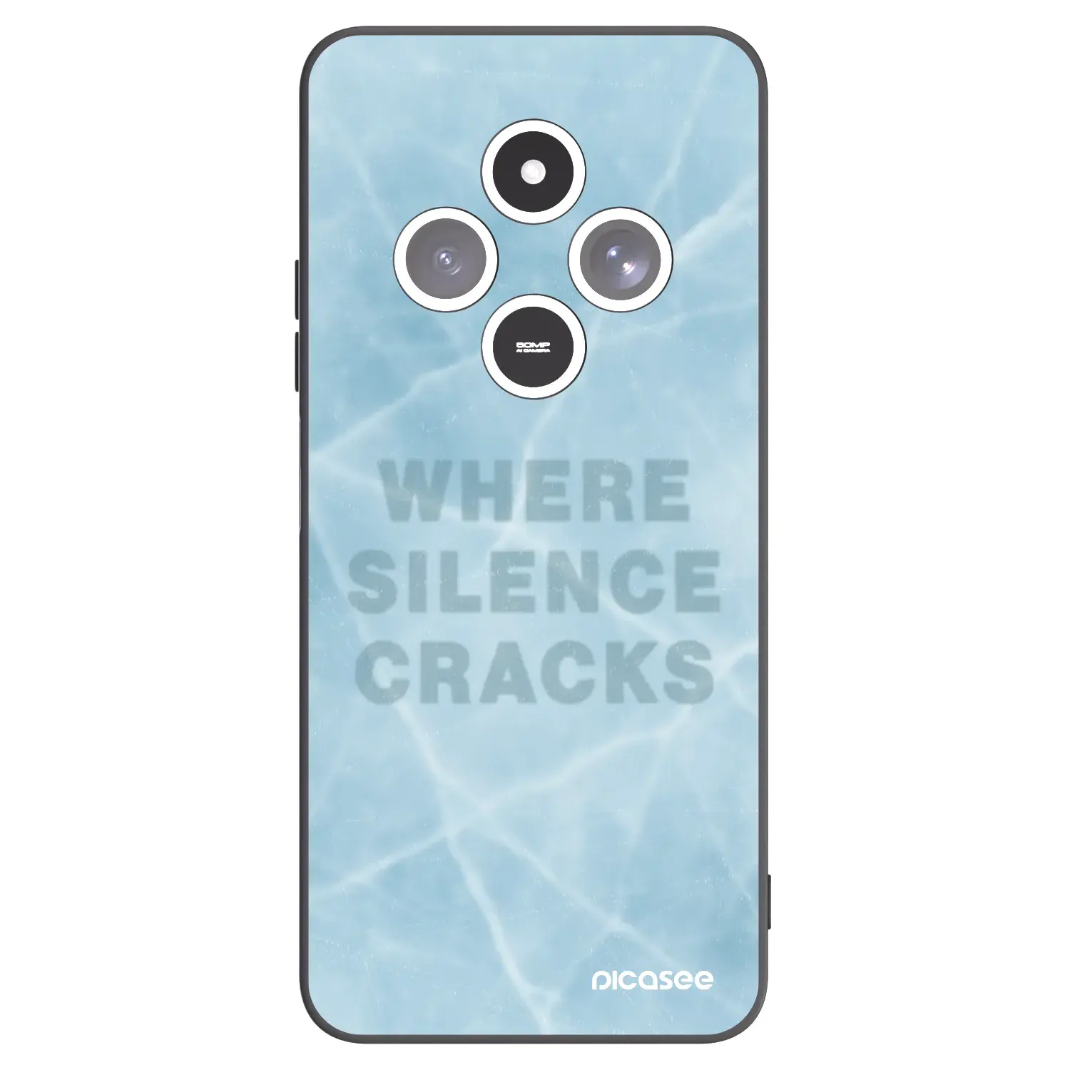 Silikonový černý obal pro Xiaomi Redmi 14C - SILENCE