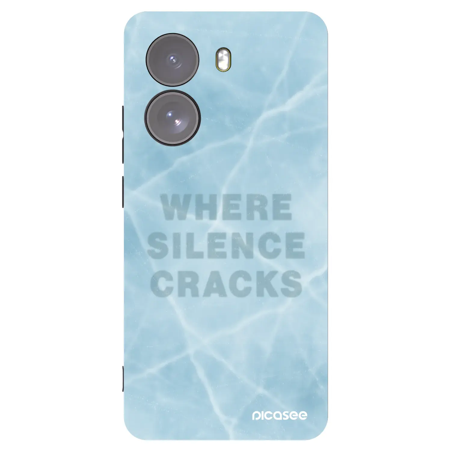 Silikonový černý obal pro Xiaomi Poco X7 - SILENCE