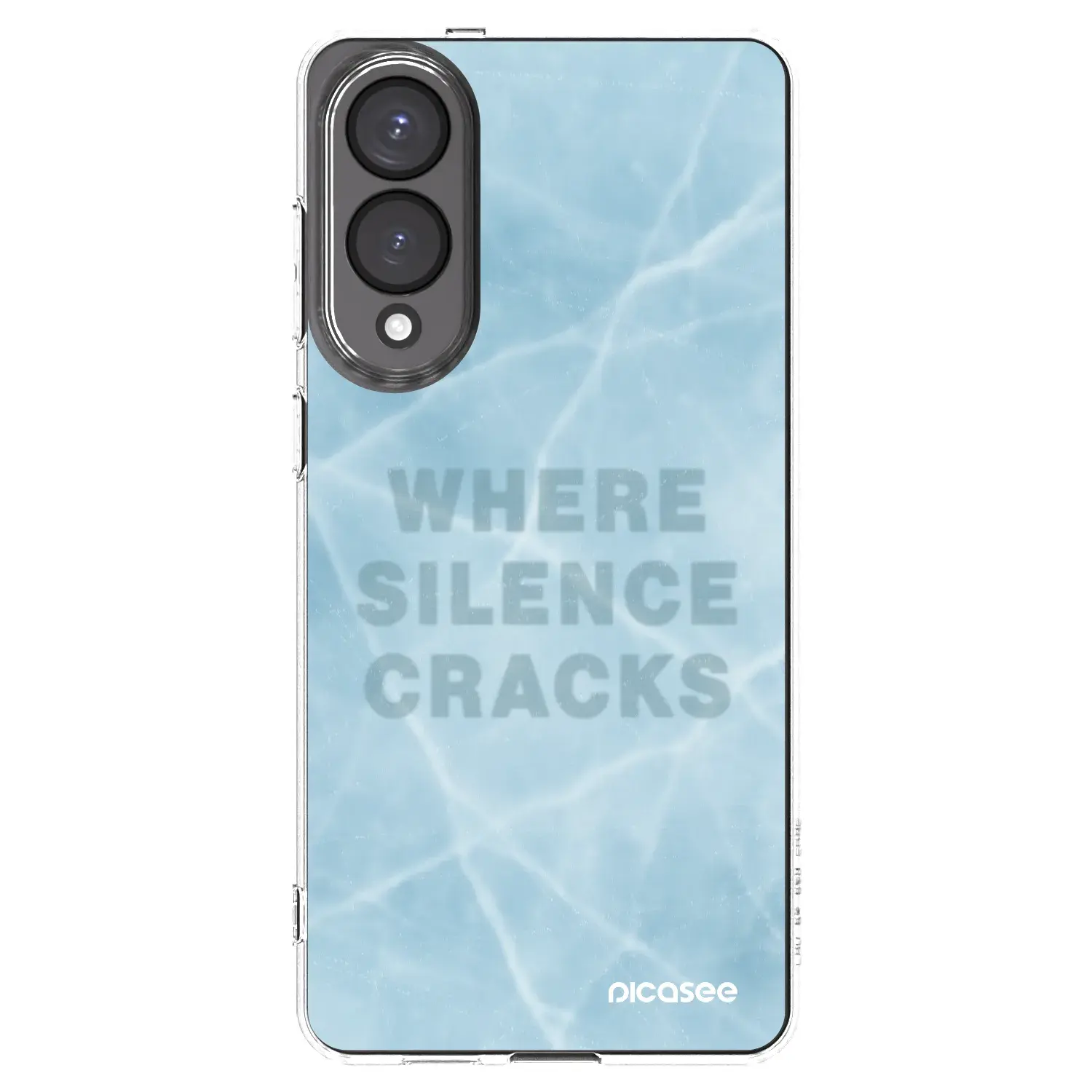 Silikonový průhledný obal pro Samsung Galaxy S25 Edge 5G - SILENCE