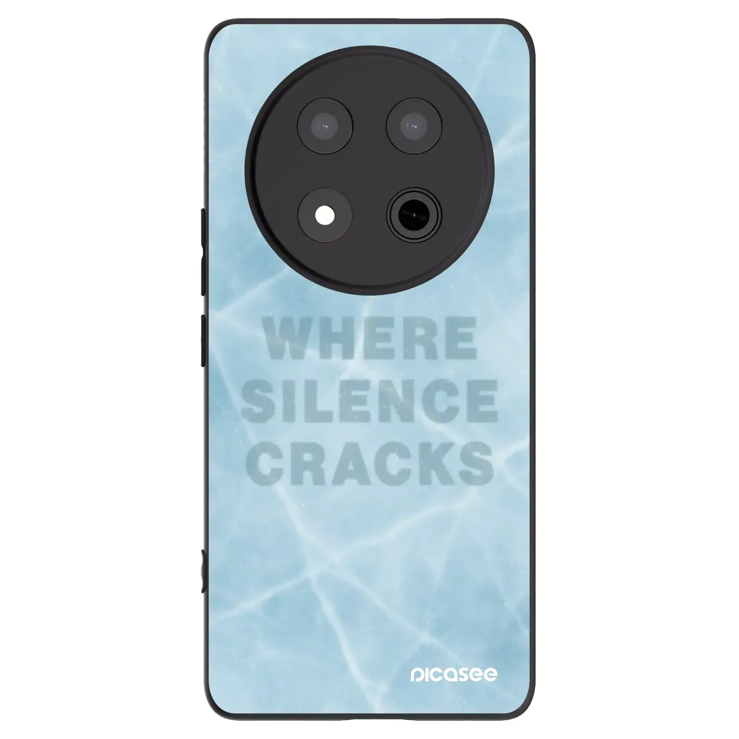 Silikonový černý obal pro Honor Magic7 Lite 5G - SILENCE