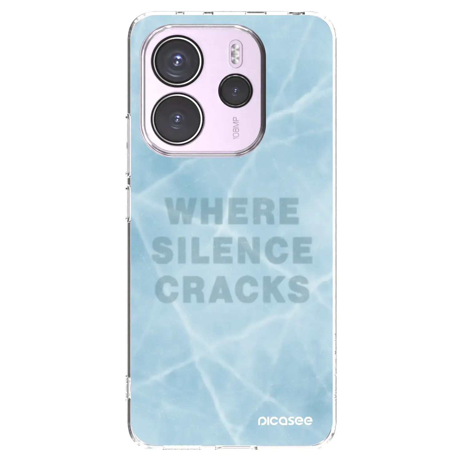 Silikonový průhledný obal pro Xiaomi Redmi Note 14 4G - SILENCE