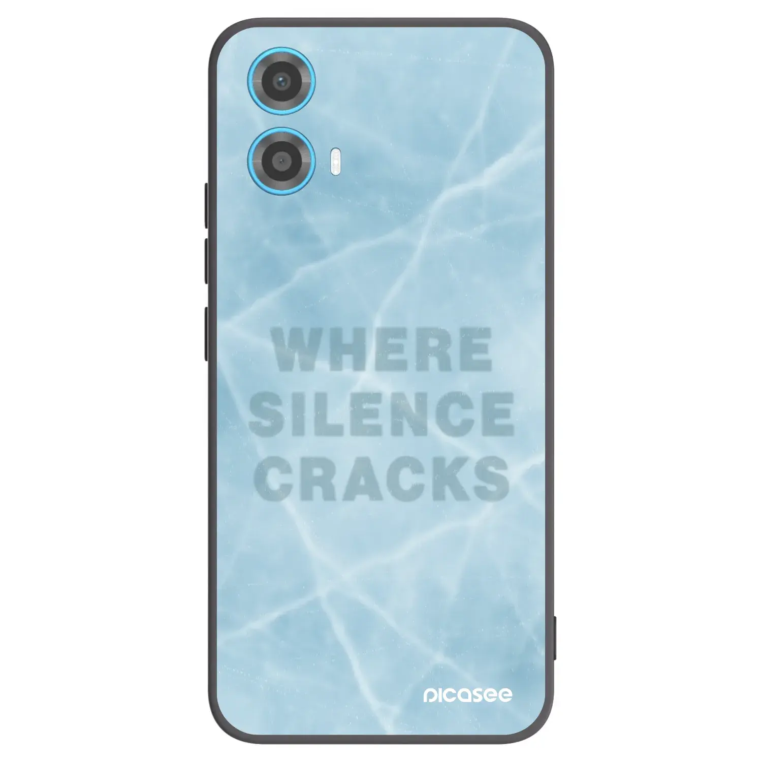 Silikonový černý obal pro Motorola Moto G34 5G - SILENCE