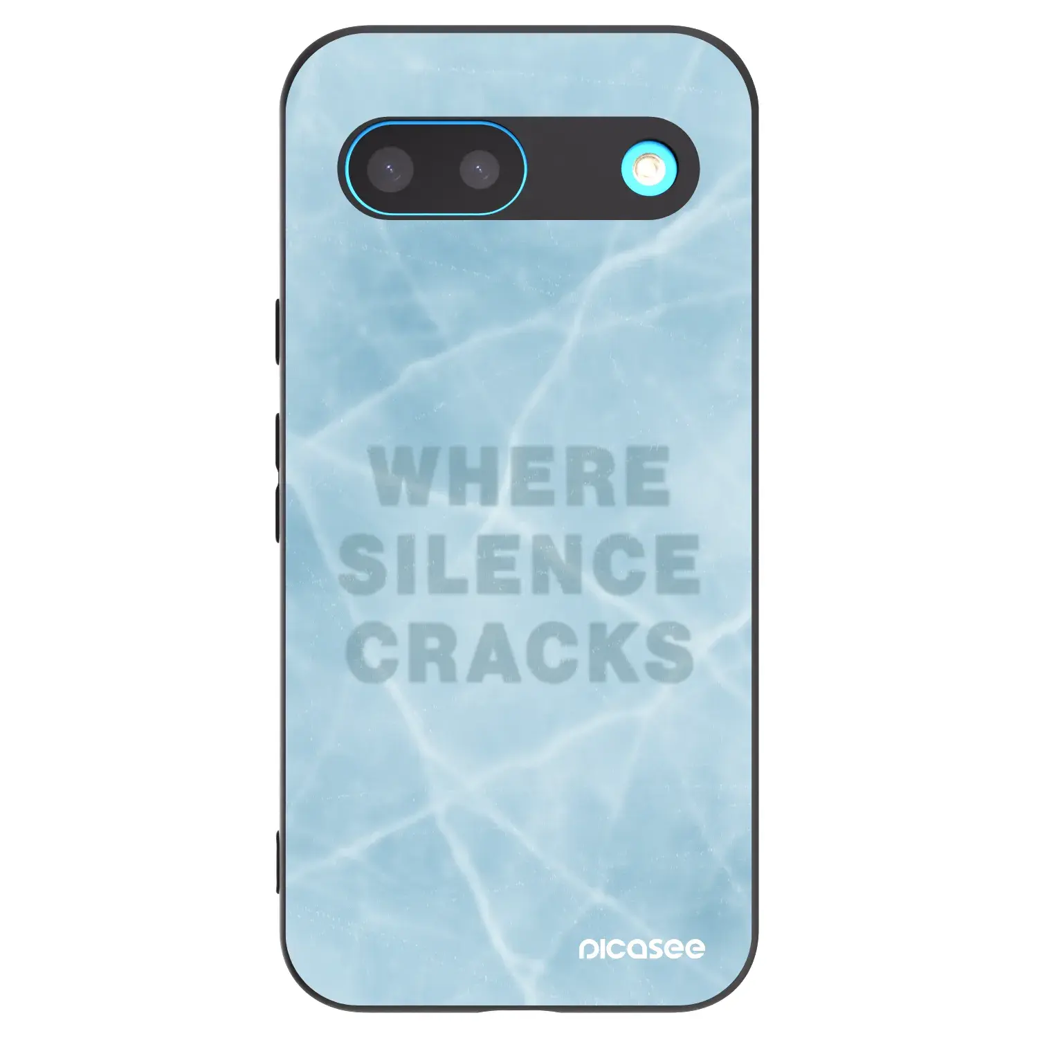 Silikonový černý obal pro Google Pixel 8 - SILENCE
