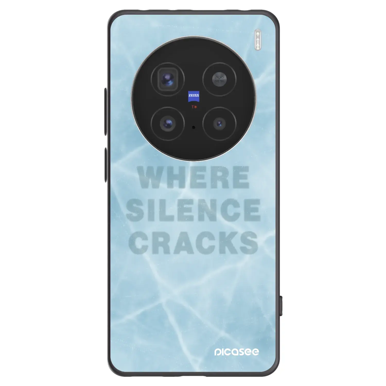 Silikonový černý obal pro Vivo X200 Pro - SILENCE