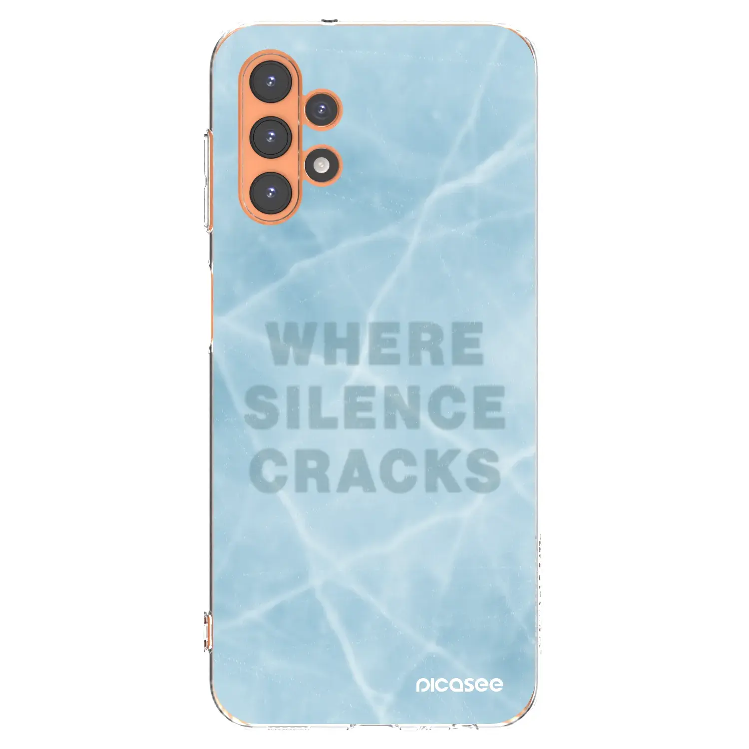 Silikonový průhledný obal pro Samsung Galaxy A13 5G - SILENCE