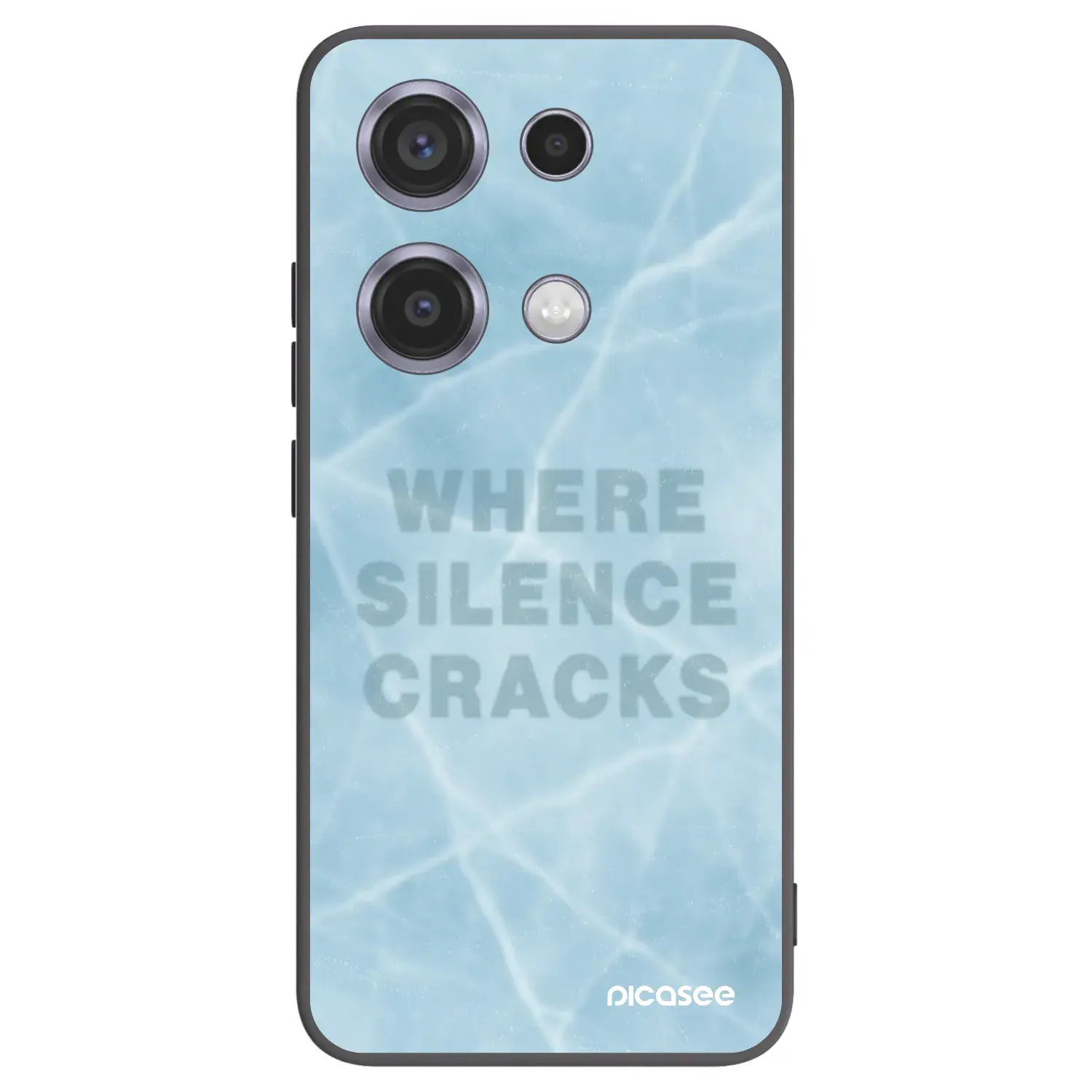 Silikonový černý obal pro Xiaomi Redmi Note 14S - SILENCE