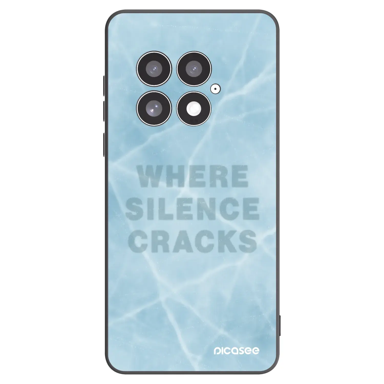Silikonový černý obal pro OnePlus 13 5G - SILENCE