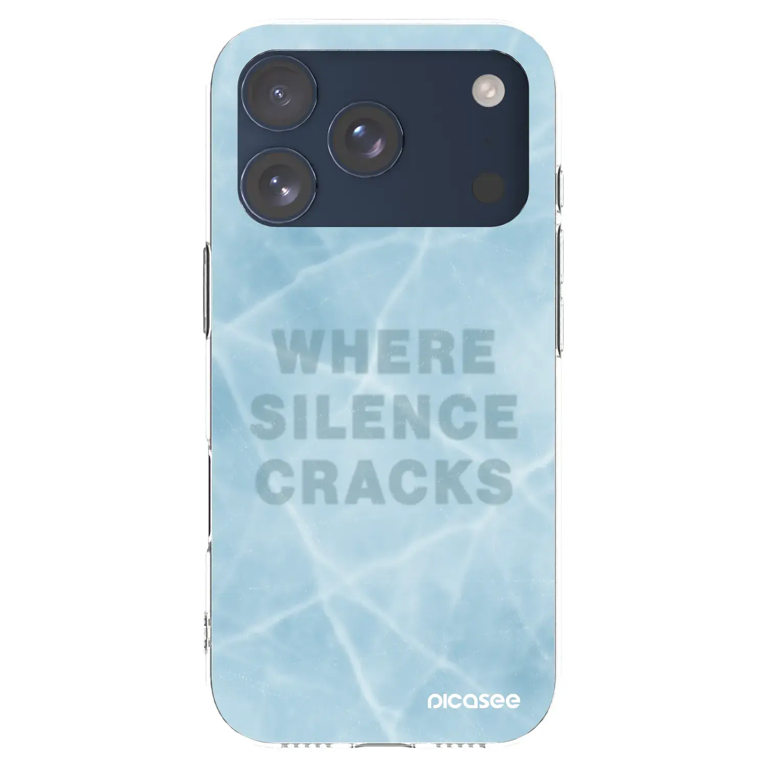 Silikonový průhledný obal pro Apple iPhone 17 Pro - SILENCE