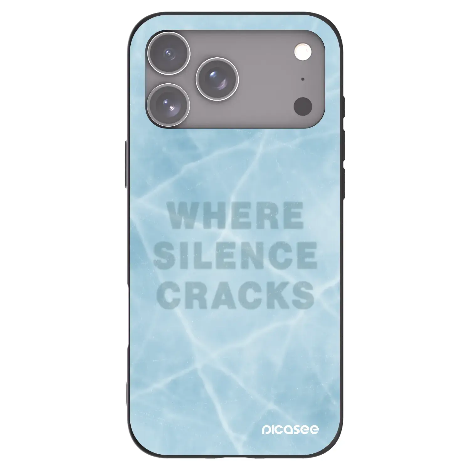 Silikonový černý obal pro Apple iPhone 17 Pro Max - SILENCE
