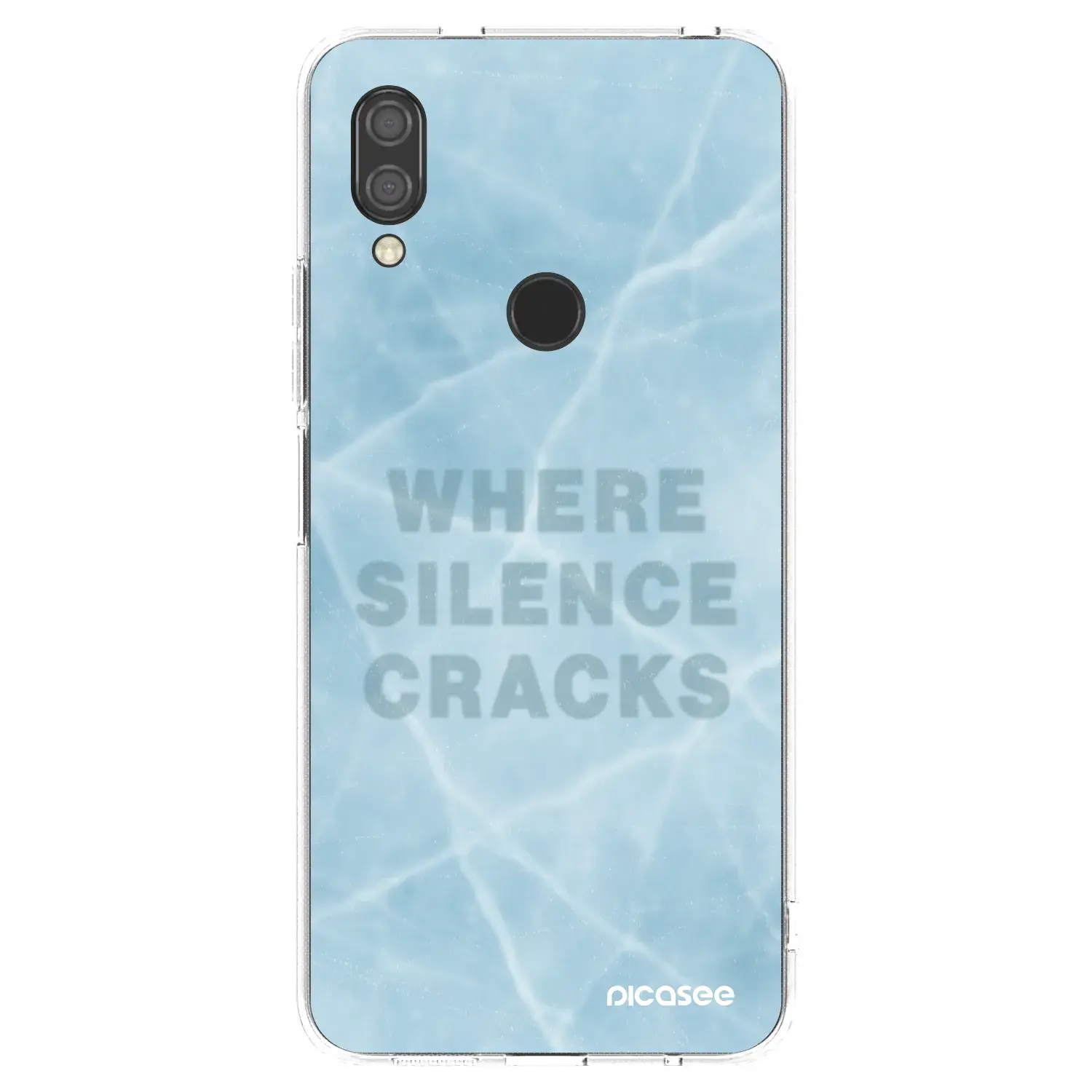Silikonový průhledný obal pro Xiaomi Redmi 7 - SILENCE